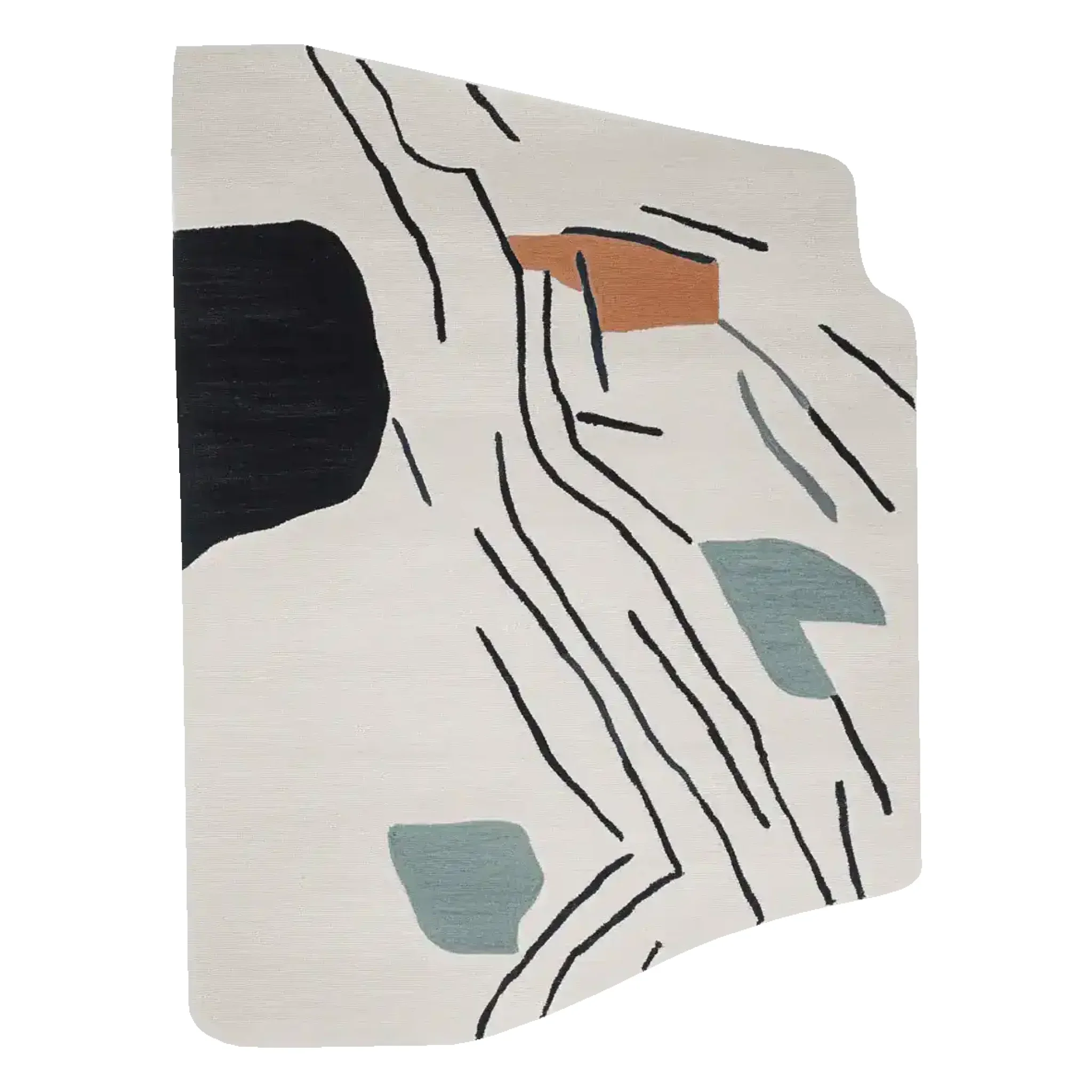 Deco Line Clash Hand Tufted Rug