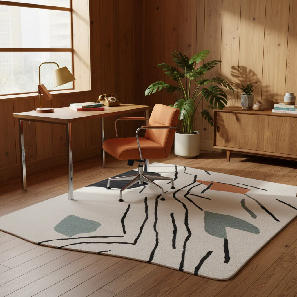 Deco Line Clash Hand Tufted Rug - Image 2
