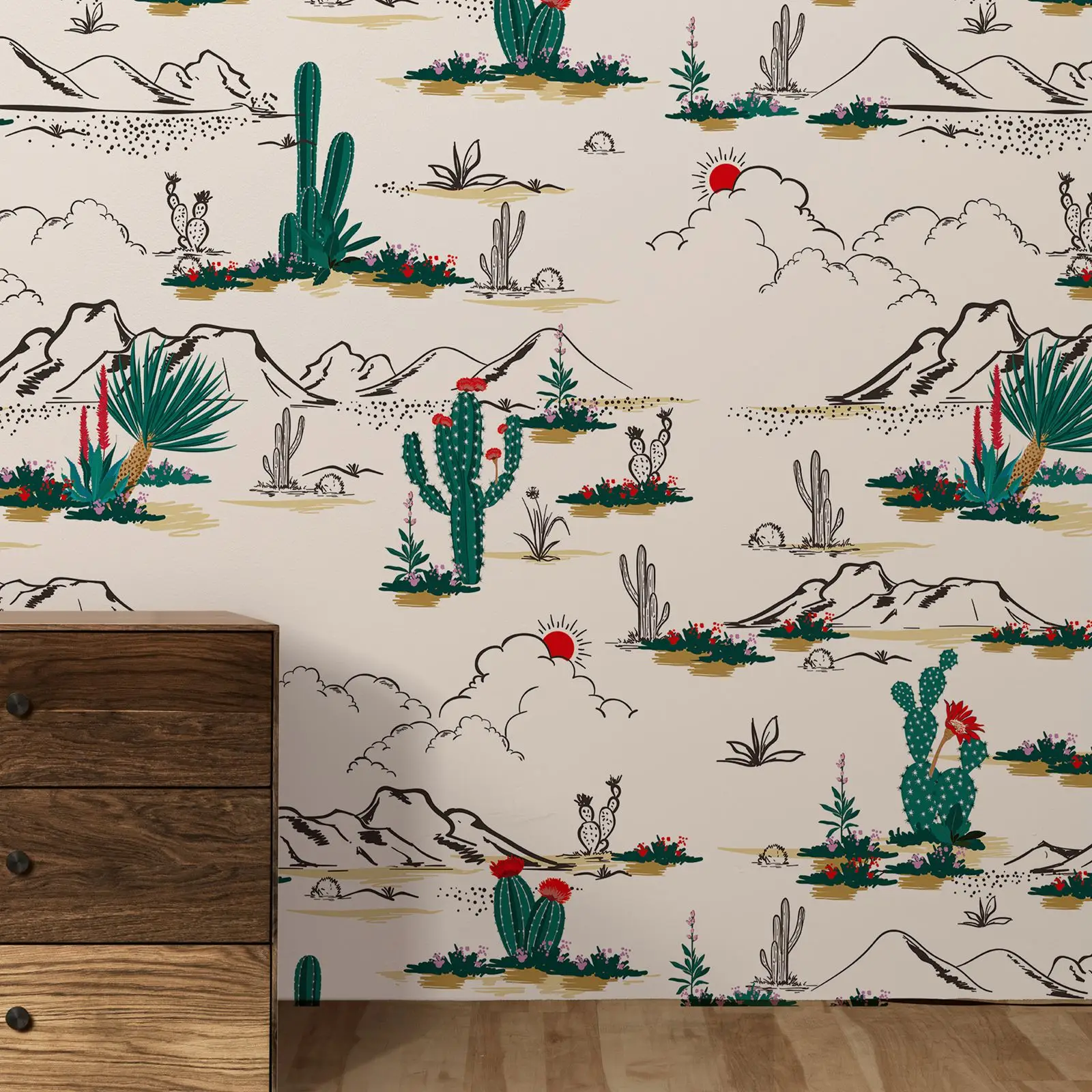 Desert Cactus Wallpaper - Image 2