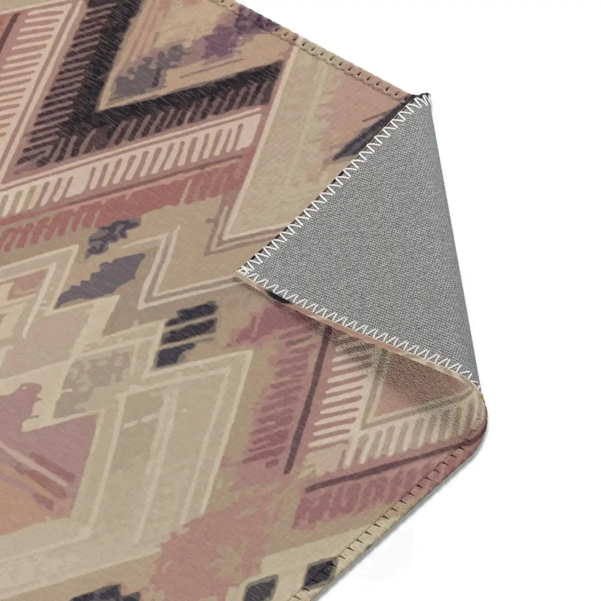 Desert Rose Diamond Accent Rug - Image 8