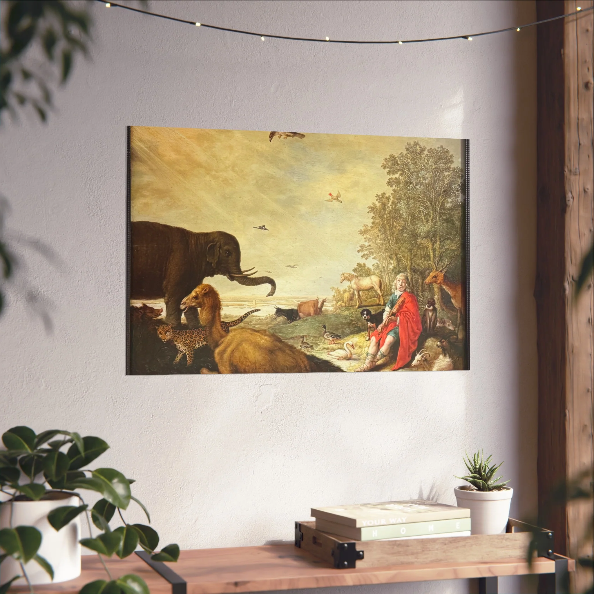 Dessau, Anhaltische Gemäldegalerie, Aelbert Jacobsz. Cuyp, Orpheus und die Tiere | Fine Art Poster - Image 12