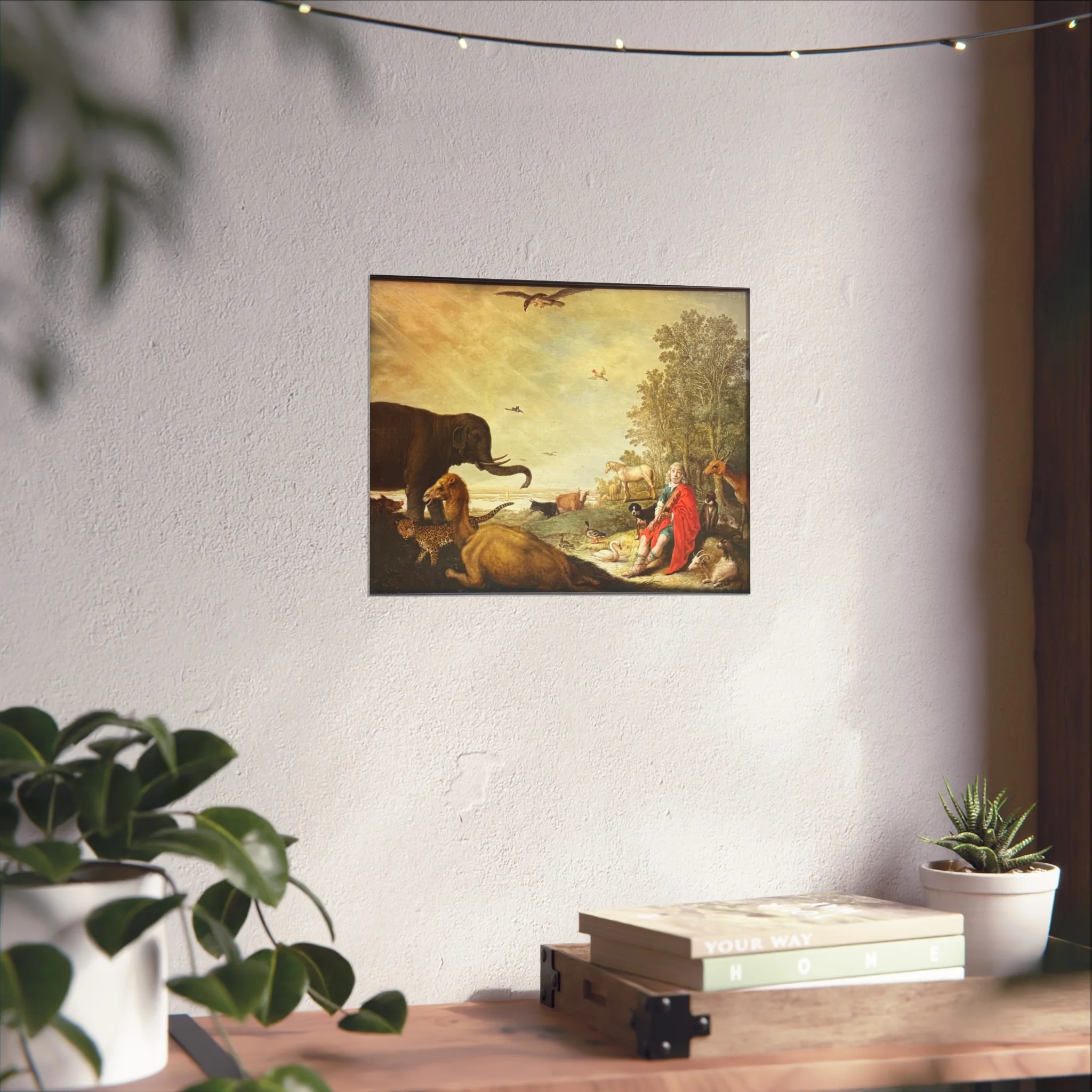 Dessau, Anhaltische Gemäldegalerie, Aelbert Jacobsz. Cuyp, Orpheus und die Tiere | Fine Art Poster - Image 6