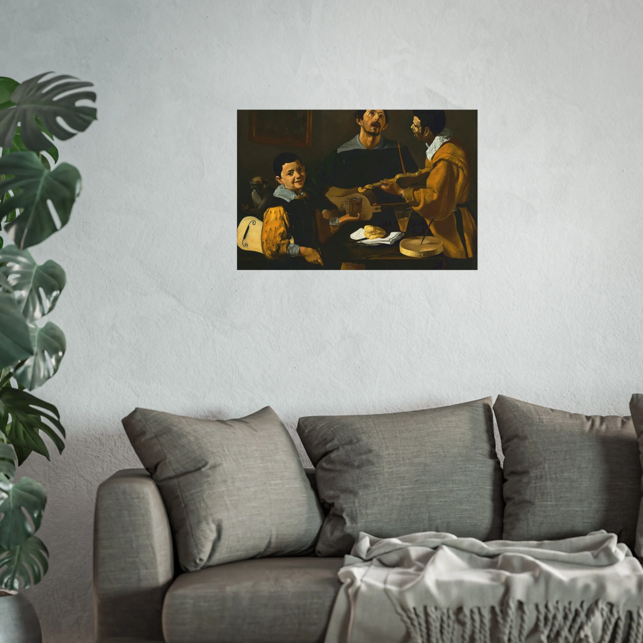 Diego Velázquez - The Three Musicians - Google Art Project | Fine Art Poster - Image 11