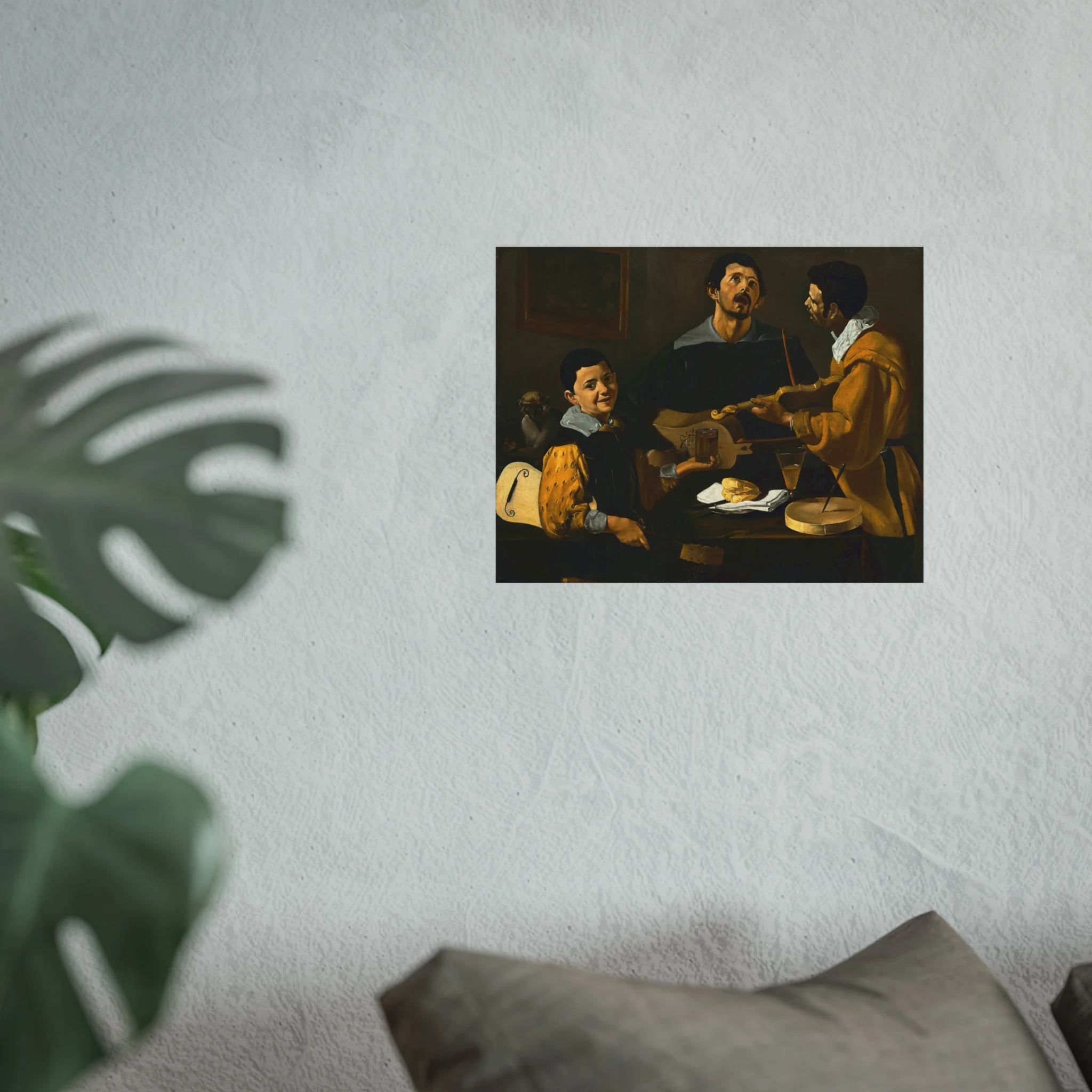 Diego Velázquez - The Three Musicians - Google Art Project | Fine Art Poster - Image 5