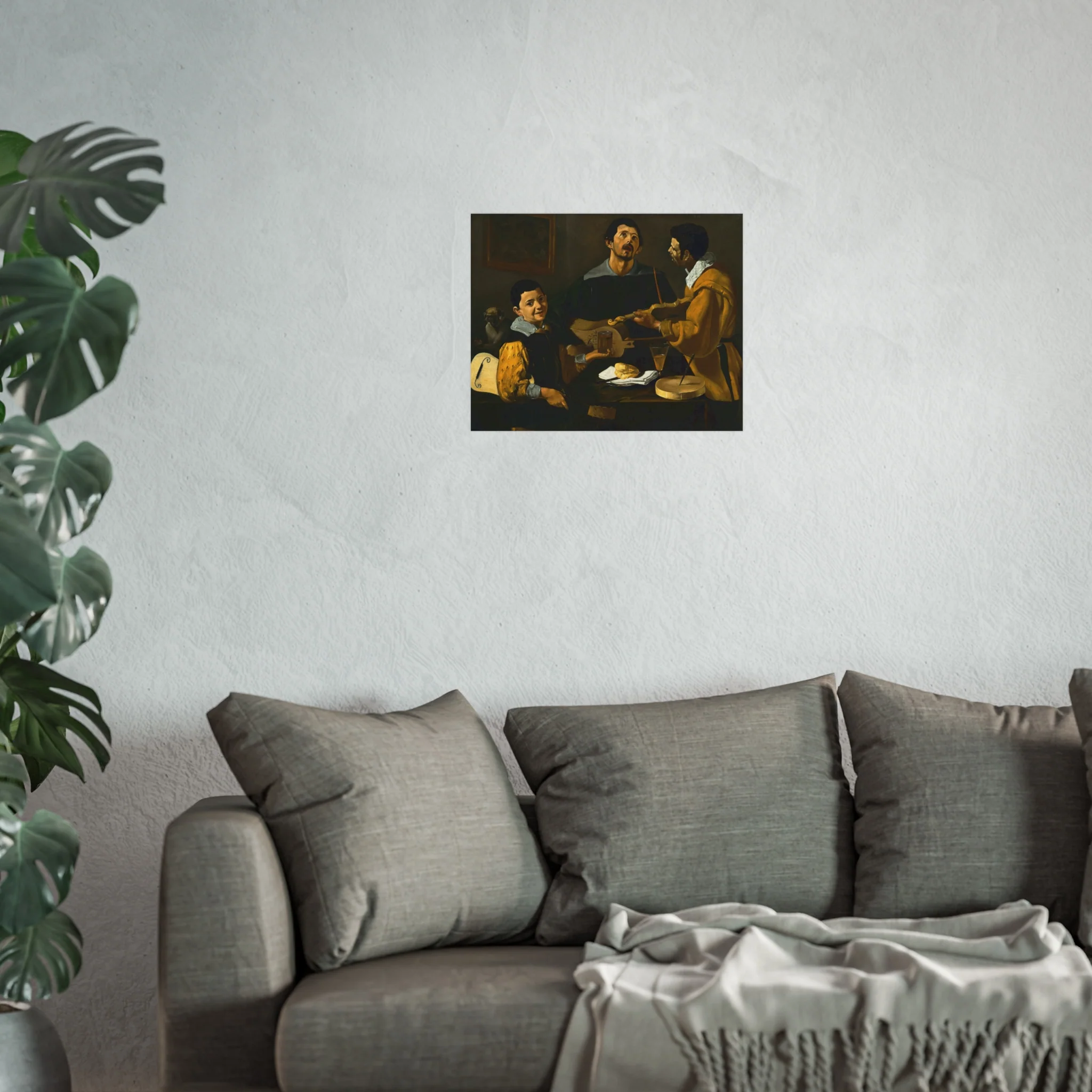 Diego Velázquez - The Three Musicians - Google Art Project | Fine Art Poster - Image 7