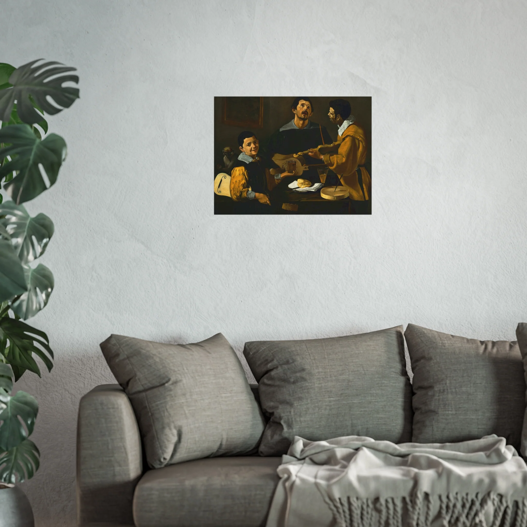 Diego Velázquez - The Three Musicians - Google Art Project | Fine Art Poster - Image 9