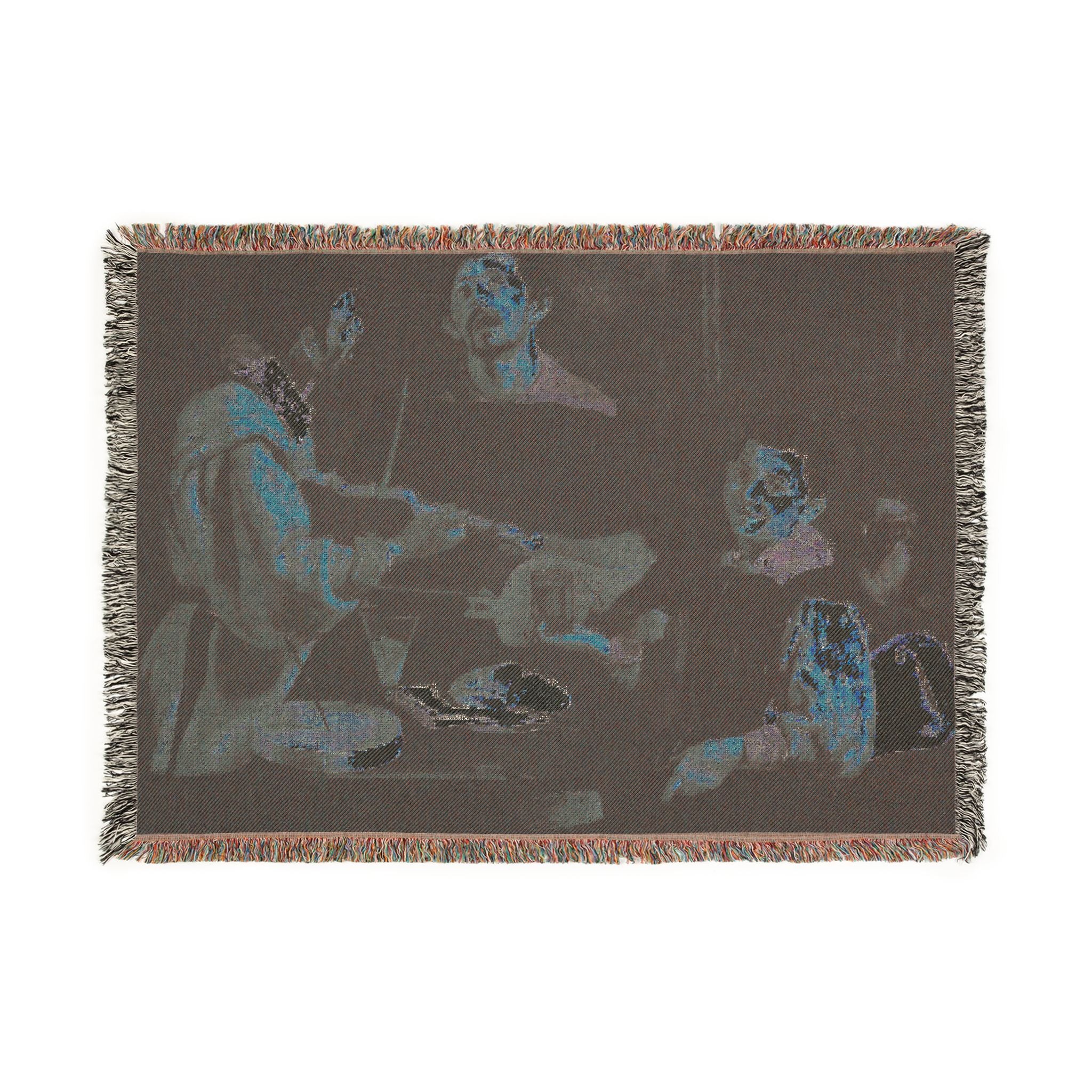 Diego Velázquez - The Three Musicians - Google Art Project | Woven Tapestry Blanket - Image 4