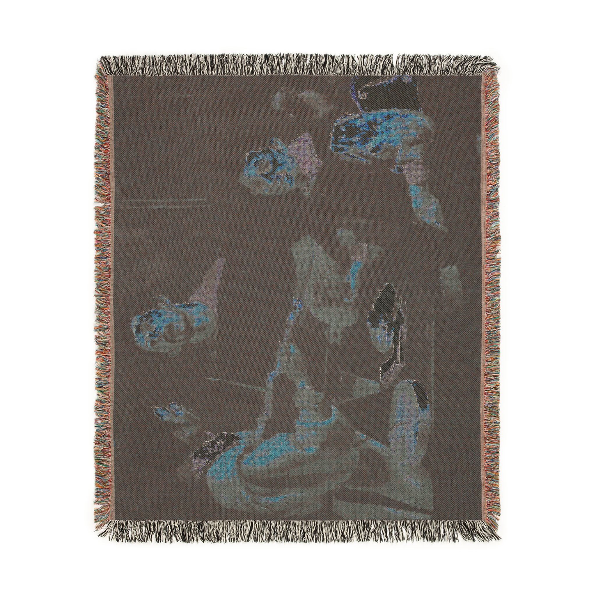 Diego Velázquez - The Three Musicians - Google Art Project | Woven Tapestry Blanket - Image 9