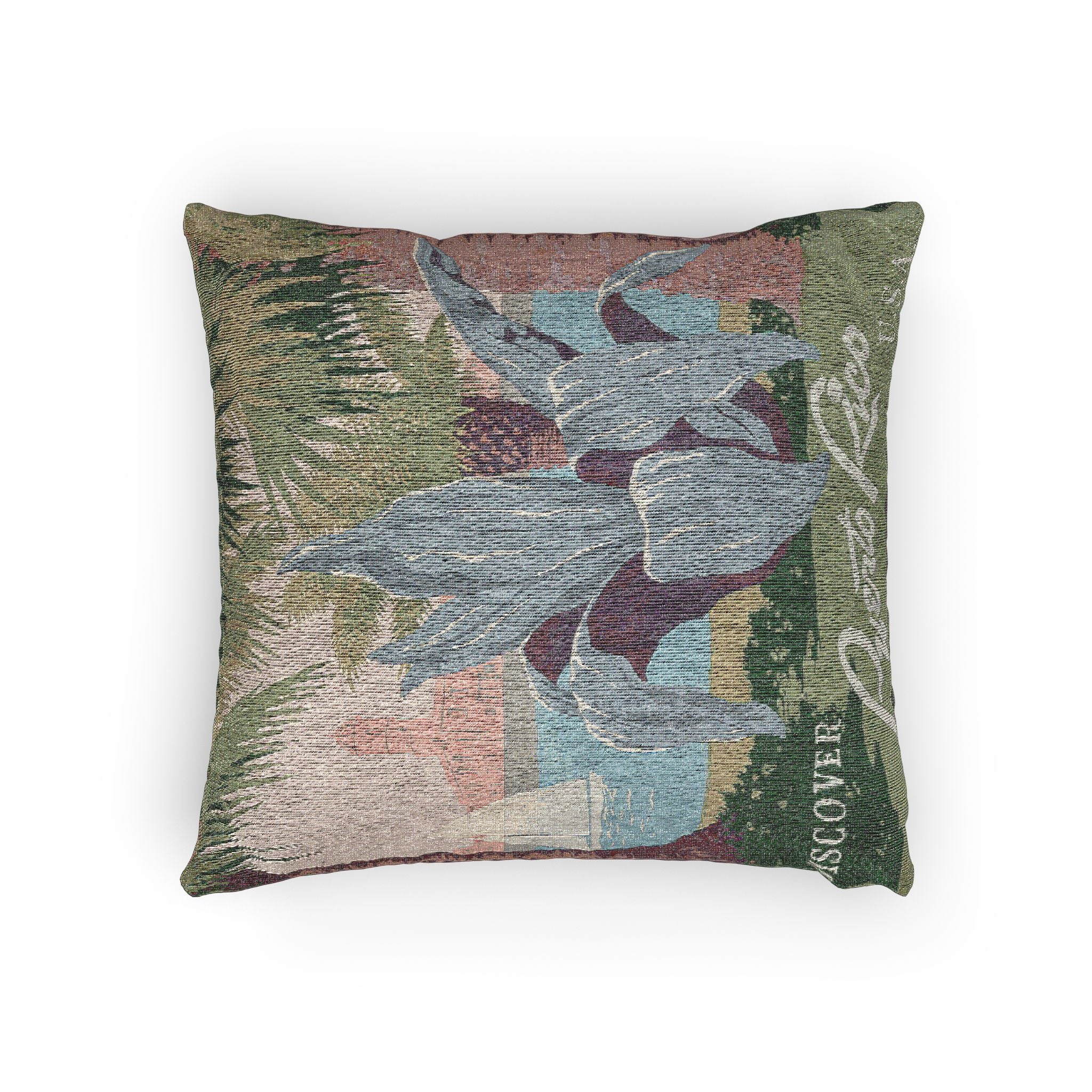 discover-puerto-rico-u-s-a-where-the-americas-meet-wpa-federal-art-pro | Woven Pillow - Image 4