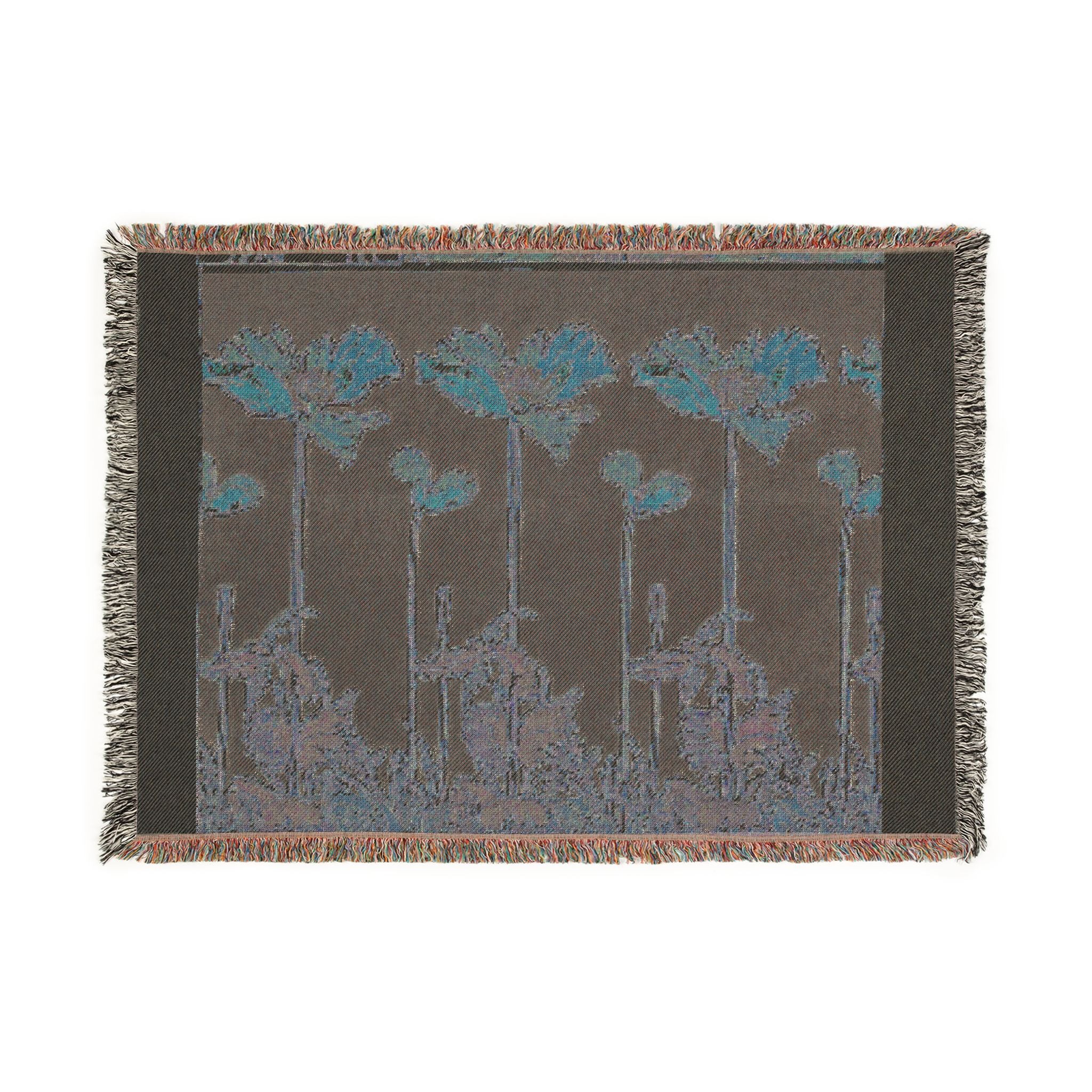 documents-decoratifs-plate-38-alphonse-mucha | Woven Tapestry Blanket - Image 4