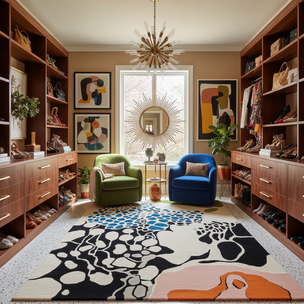 Dream Current Flow Hand Tufted Rug - Image 2