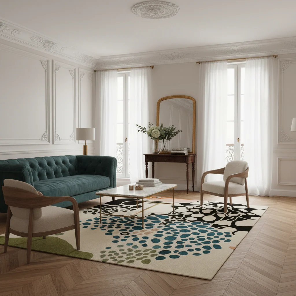 Dream Current Flow Hand Tufted Rug - Image 3