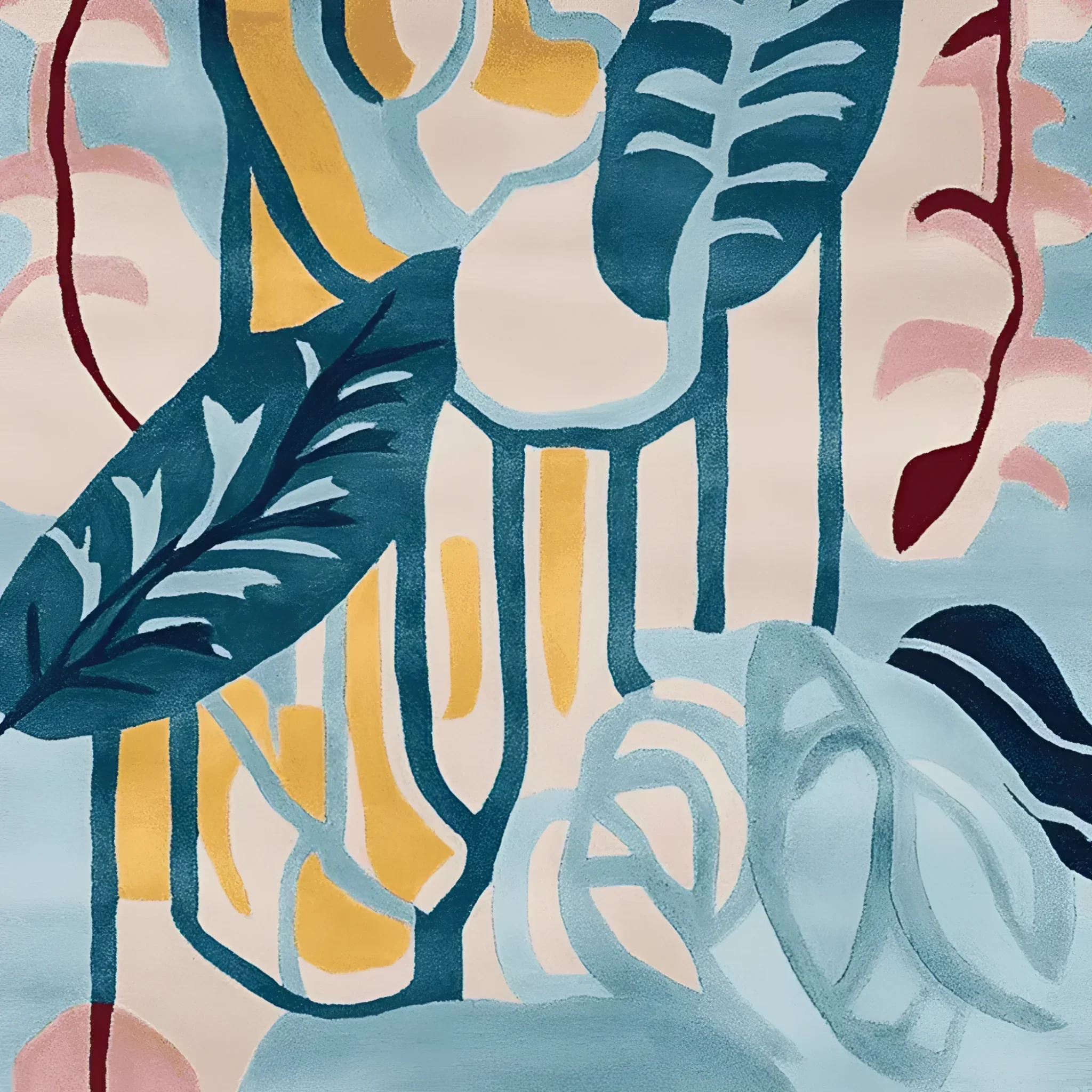 Drift Leaf Riff Hand Tufted Rug - Image 10