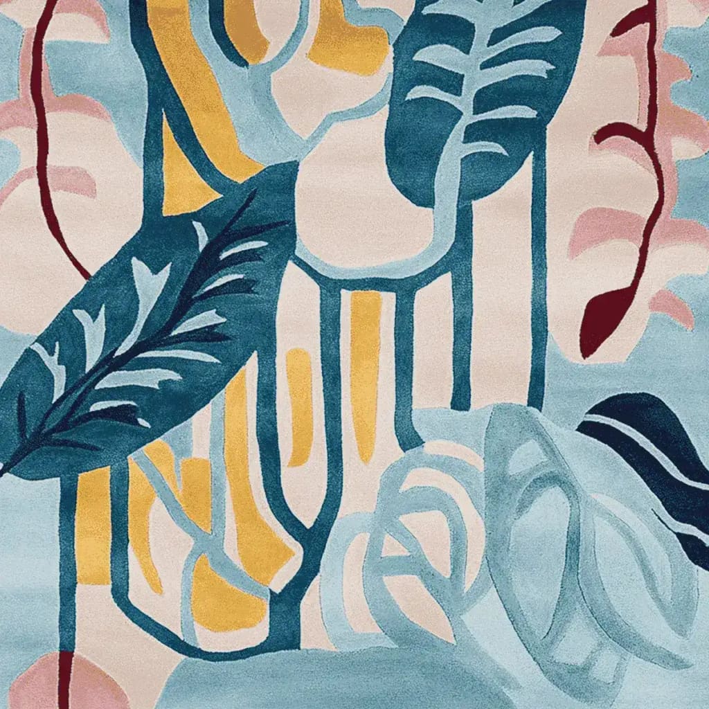 Drift Leaf Riff Hand Tufted Rug - Image 5