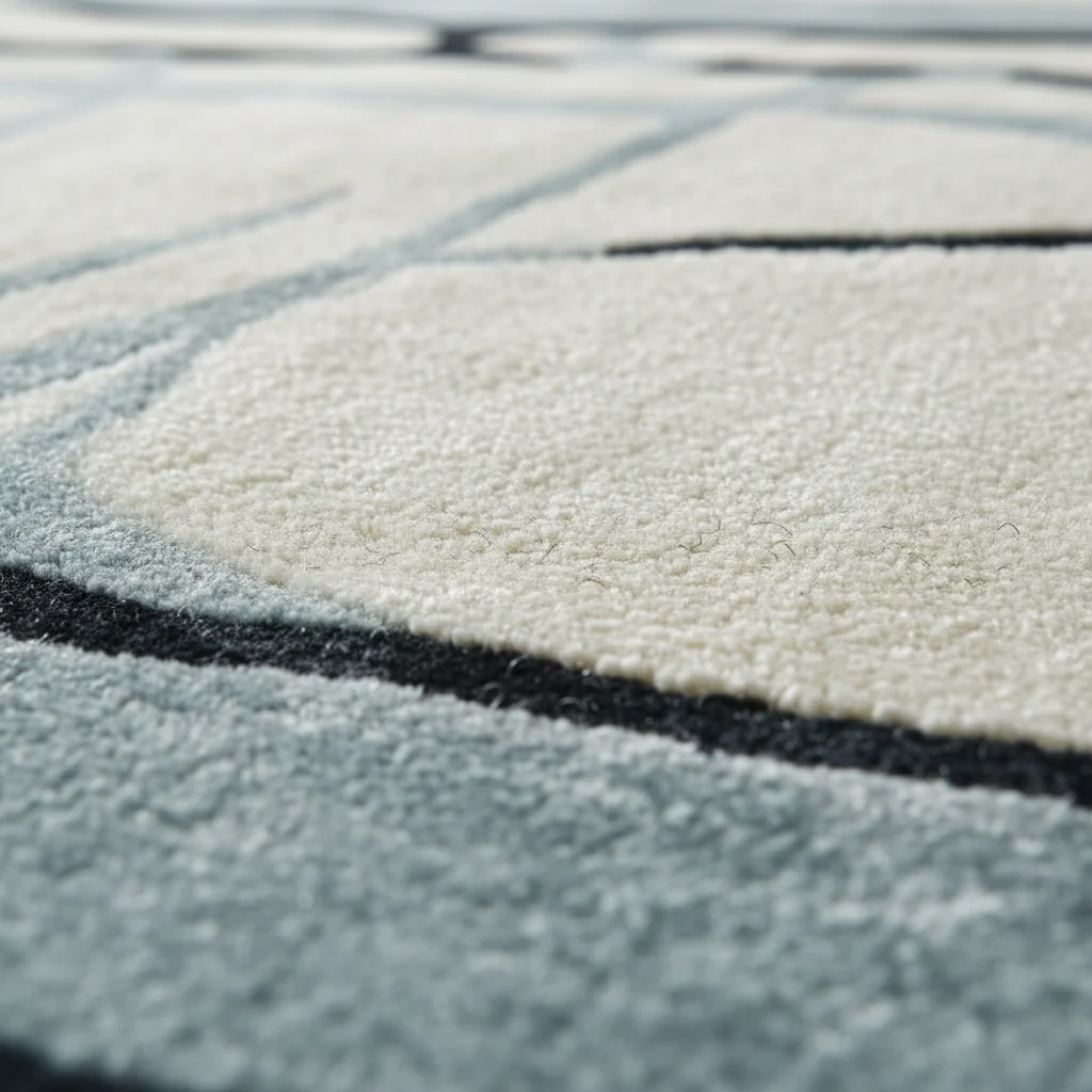 Drifting Lines Hand Tufted Rug - Image 3
