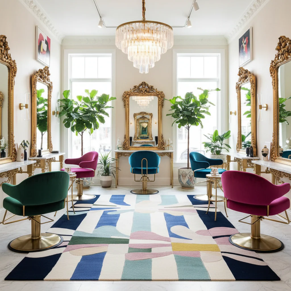 Ecstatic Signal Collapse Hand Tufted Rug - Image 2