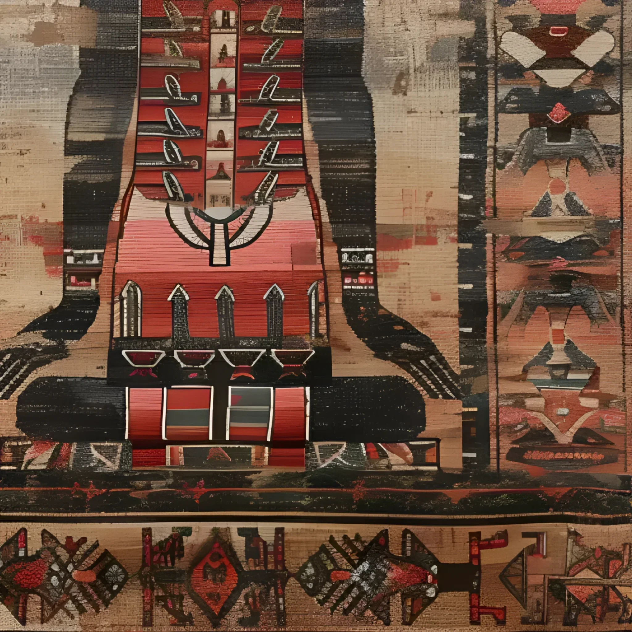 Egyptian Enigma Wool Hand Knotted Area Rug - Image 7