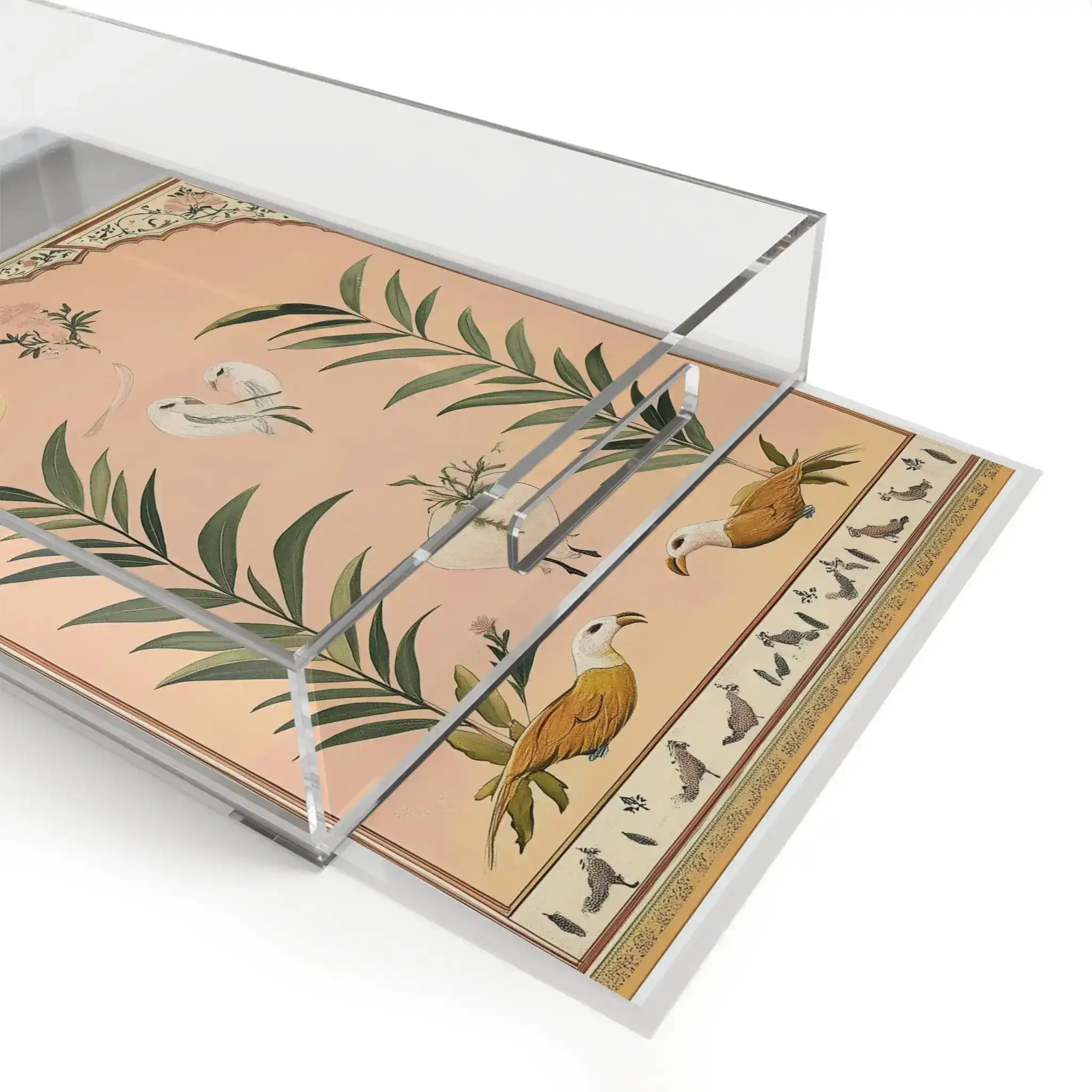 Elegant Love Birds Serving Tray - Image 4