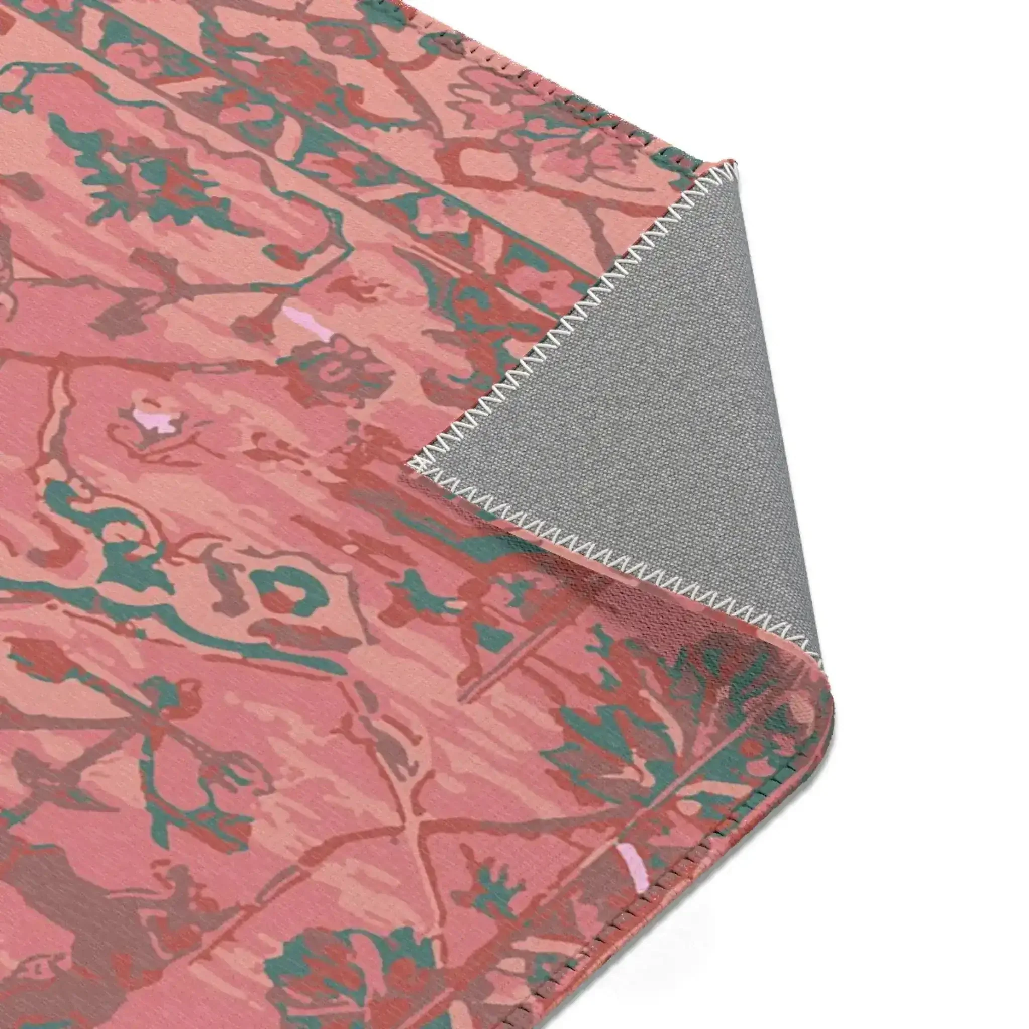 Elegant Vintage-Inspired Floral Accent Rug - Image 5