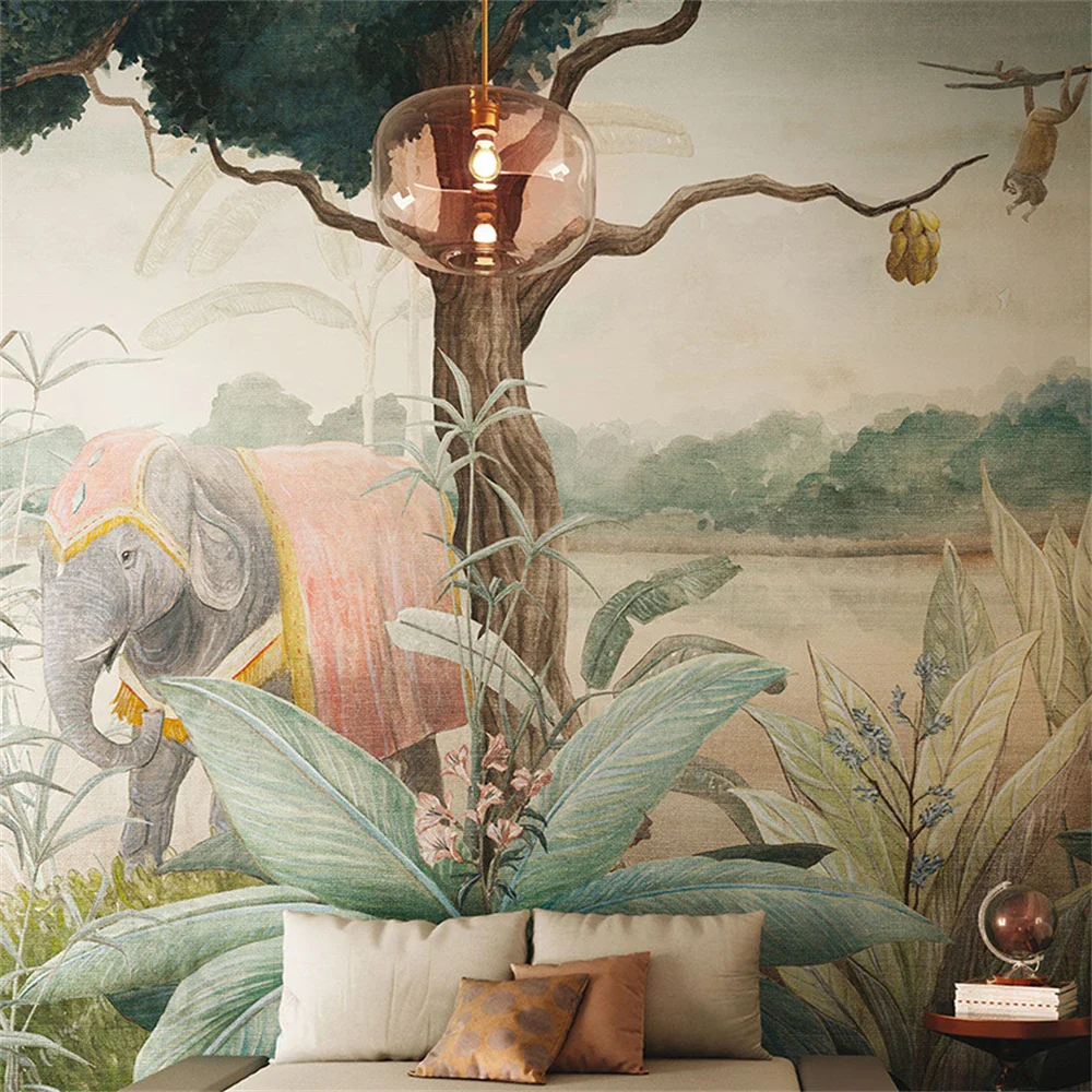 Elephant Safari Mural - Image 3