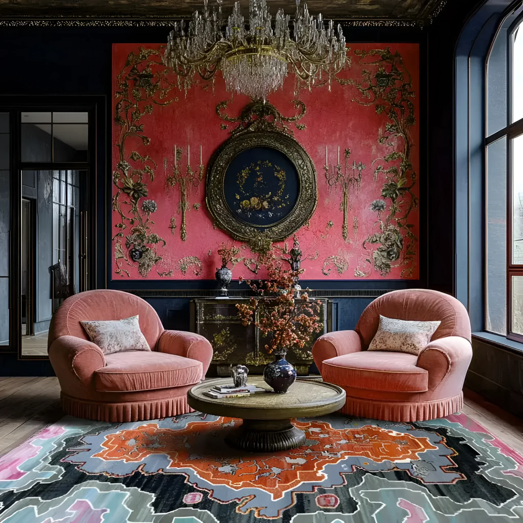 Ember Crest Hand Tufted Rug - Image 3