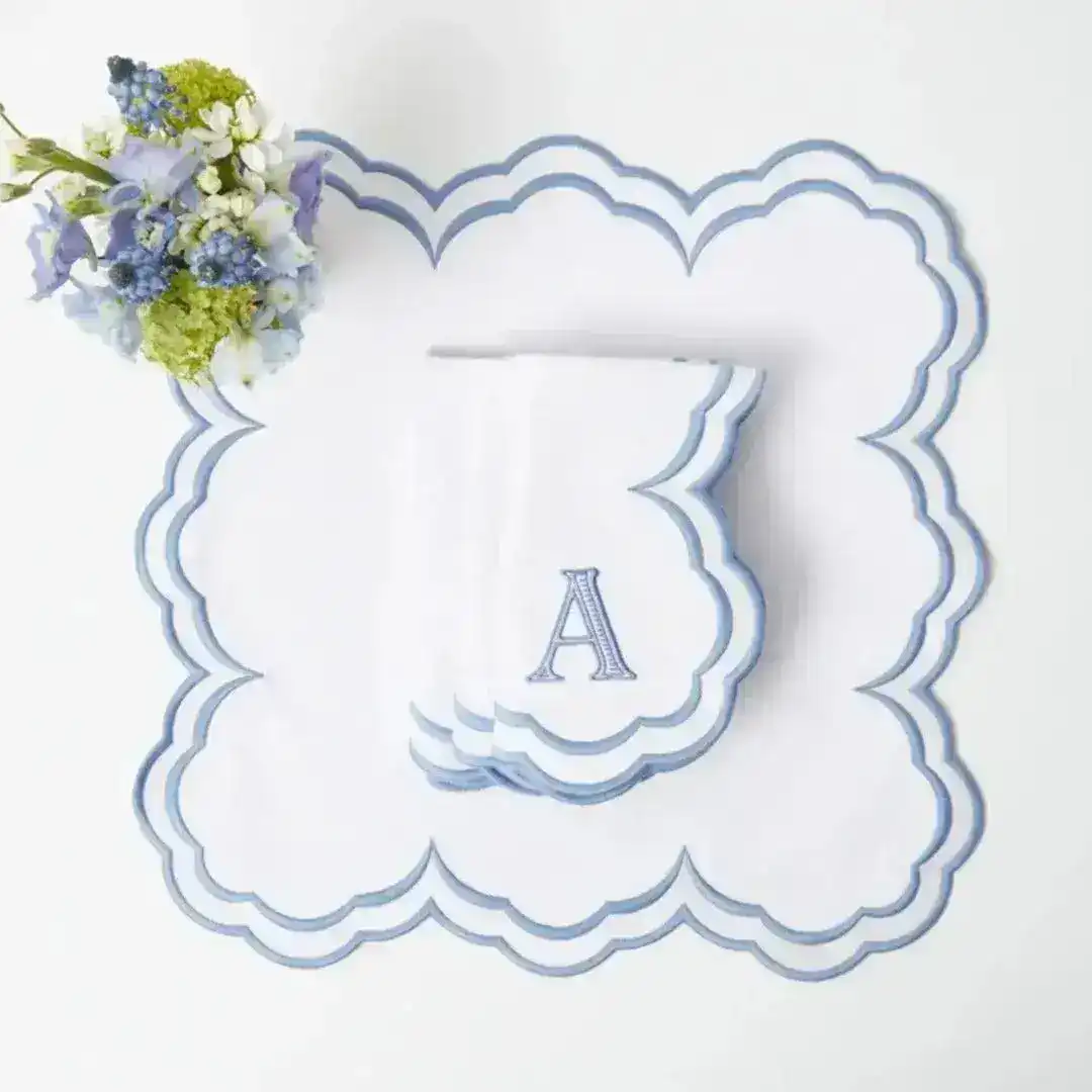 Embroidered Monogram Placemats - Image 3