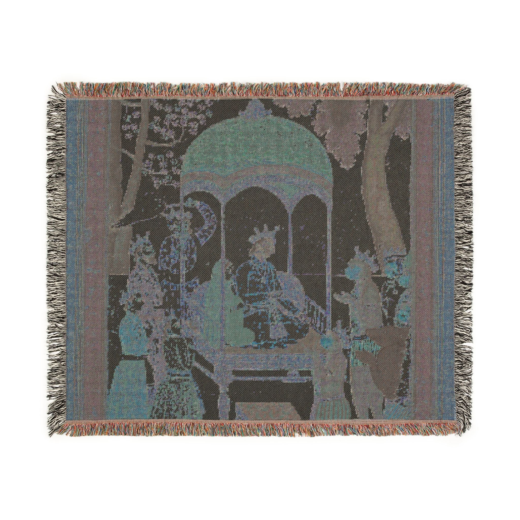 Enthroned Rama and Sita receive homage from their monkey and bear Allies, from the Yuddha Kanda (Book of the War) of a Ramayana (Rama’s Jour - Image 3