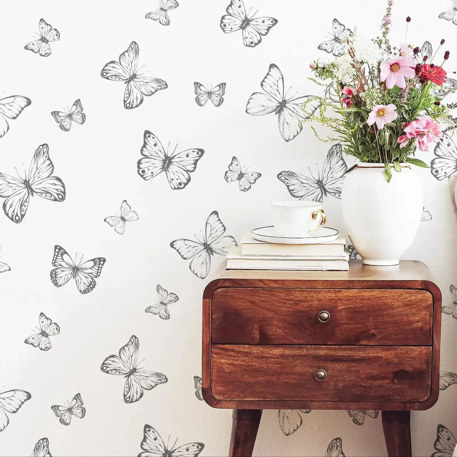 Entomological Butterflies Wallpaper - Image 2