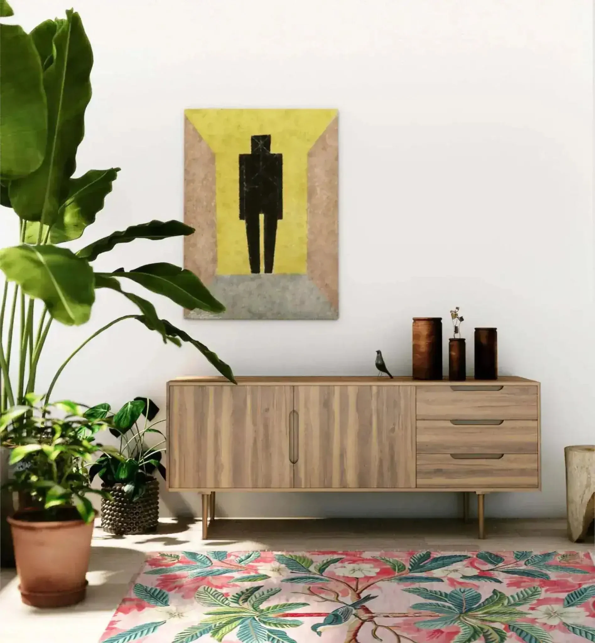 Ethereal Bloom Hand Tufted Rug - Image 4