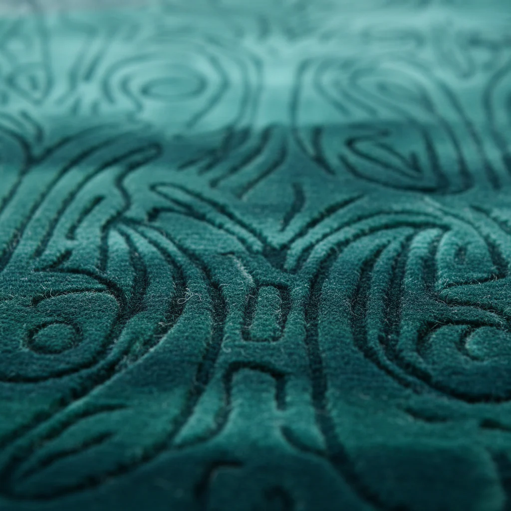 Ethereal Waves Hand Tufted Wool Rug - Image 3