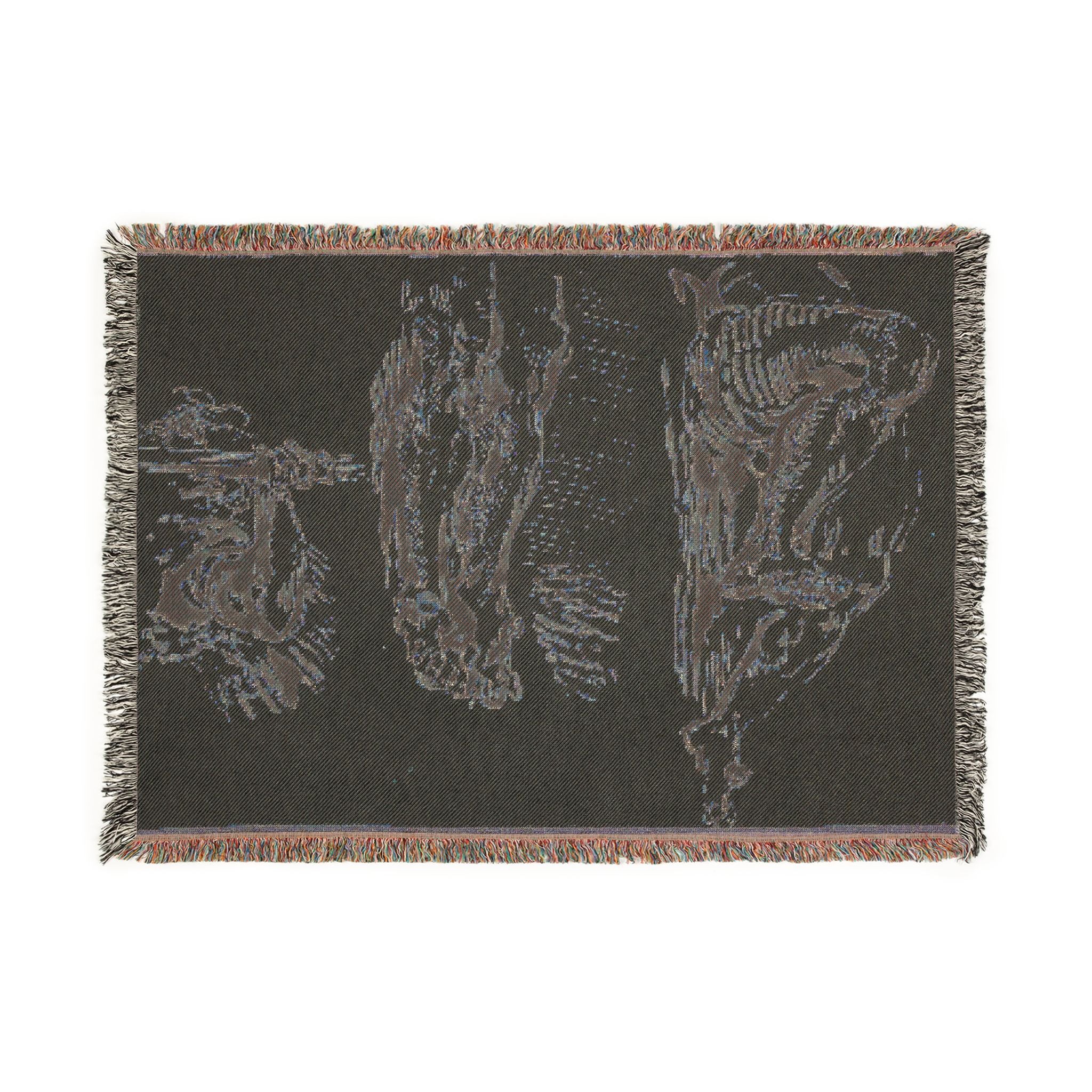 Eugène Delacroix - Study of Arms and Legs of Christ Crucified | Woven Tapestry Blanket - Image 4