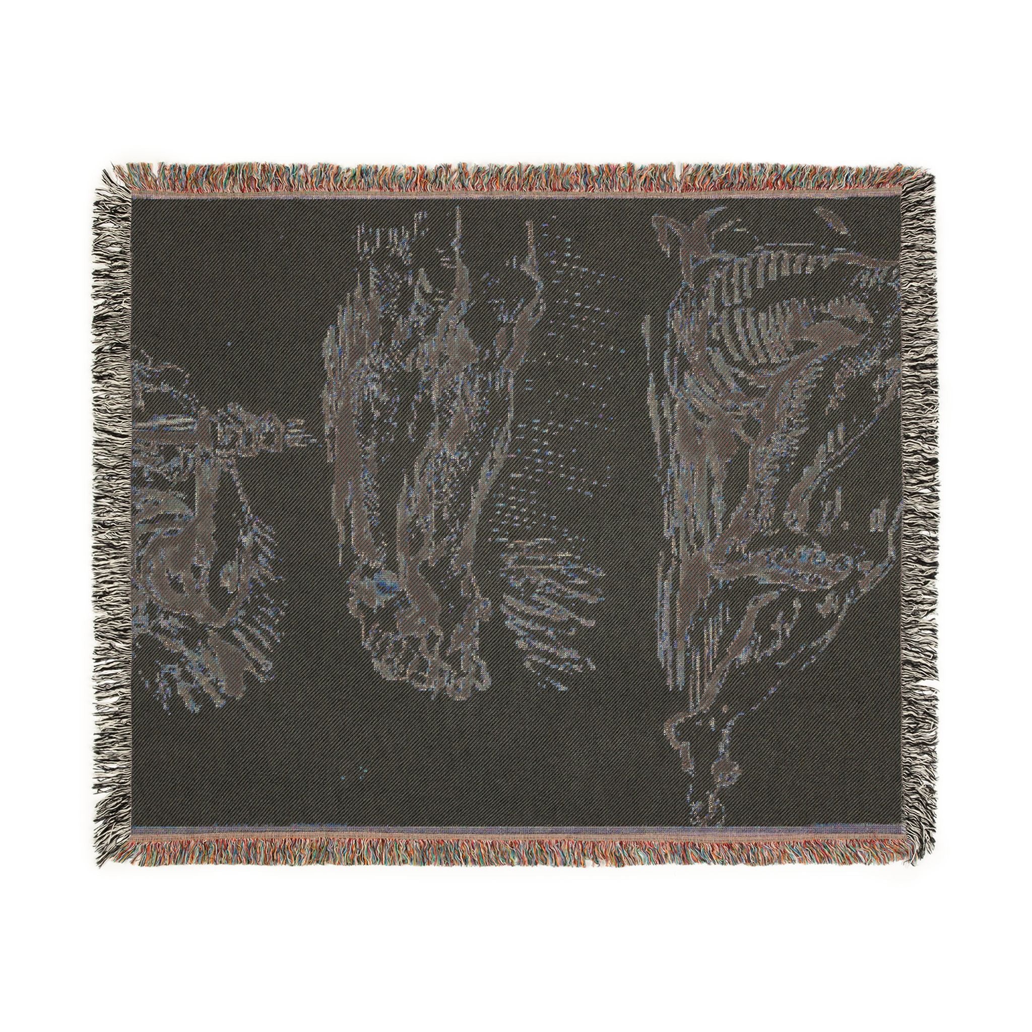 Eugène Delacroix - Study of Arms and Legs of Christ Crucified | Woven Tapestry Blanket - Image 8