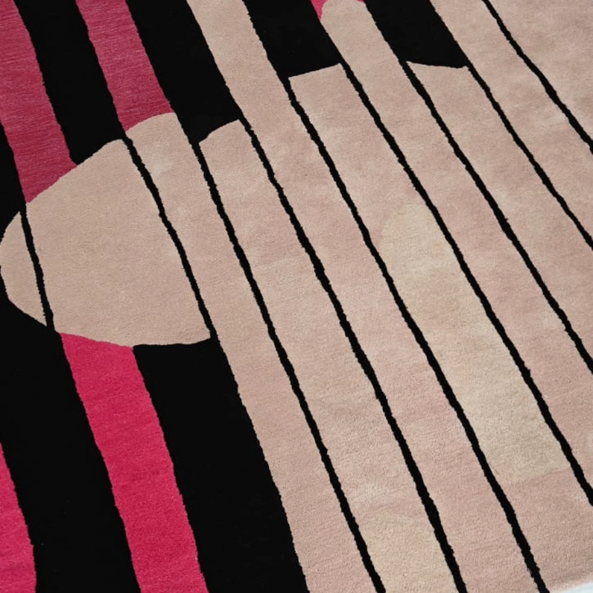 Evolving Shapes Hand Tufted Rug - Image 8