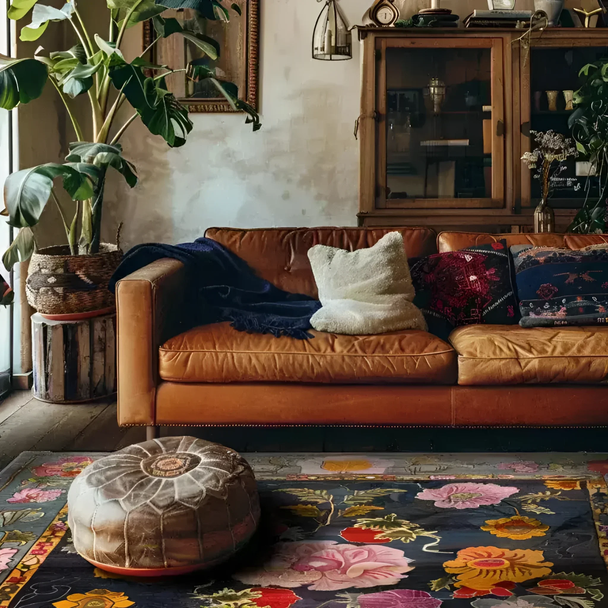 Exotic Flower Hand Tufted Rug - Image 4