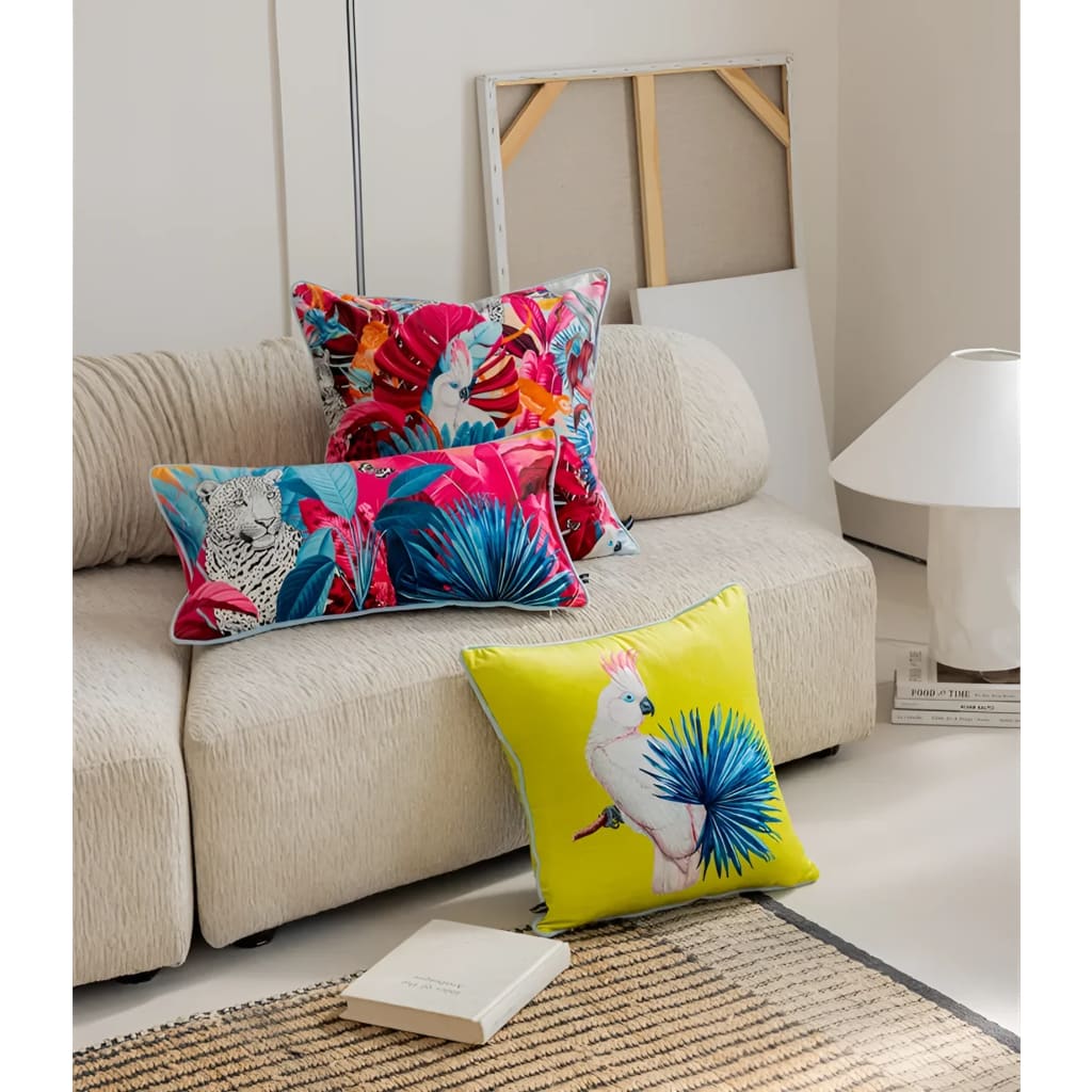Exotic Paradise Lumbar Cushion Cover - Image 6