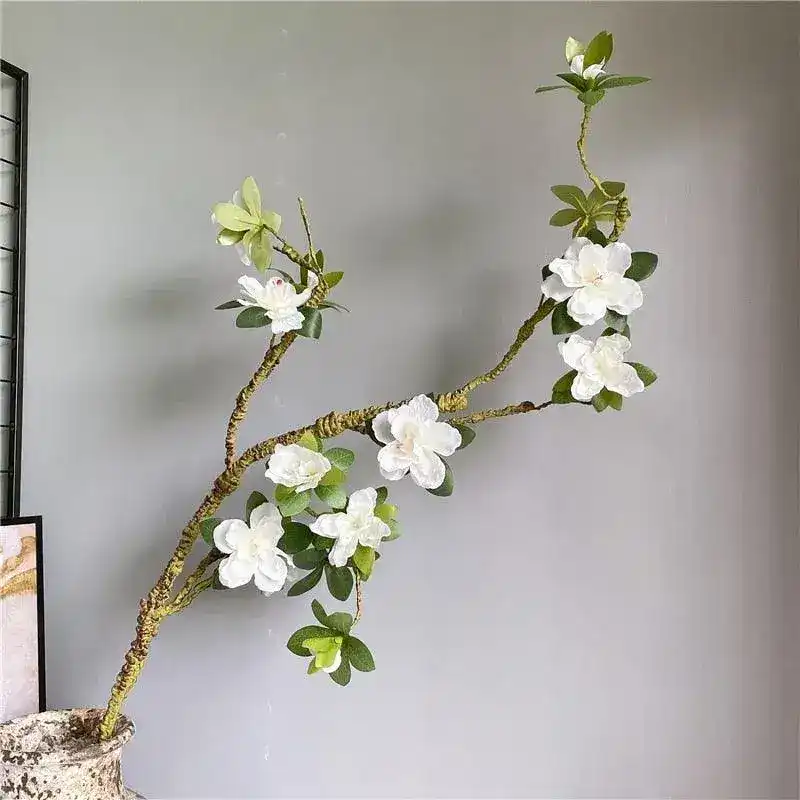 Extra Large White Azalea Flower Branch - Image 3