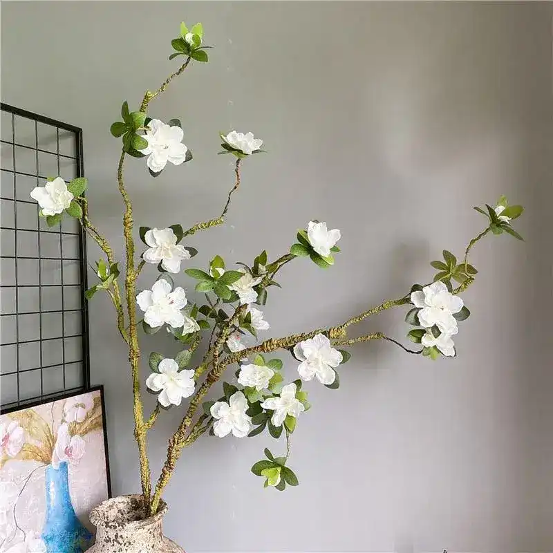 Extra Large White Azalea Flower Branch - Image 6