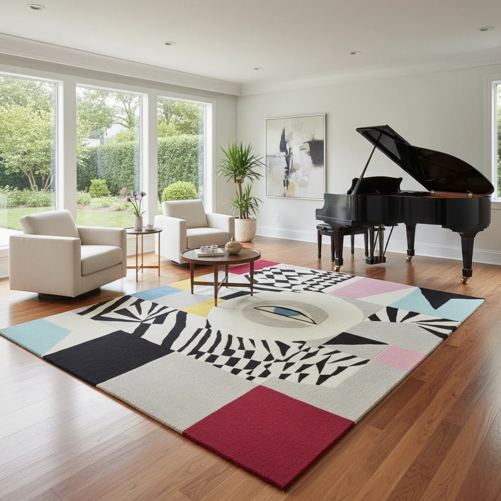 Eye Spy Chaos Hand Tufted Rug - Image 3