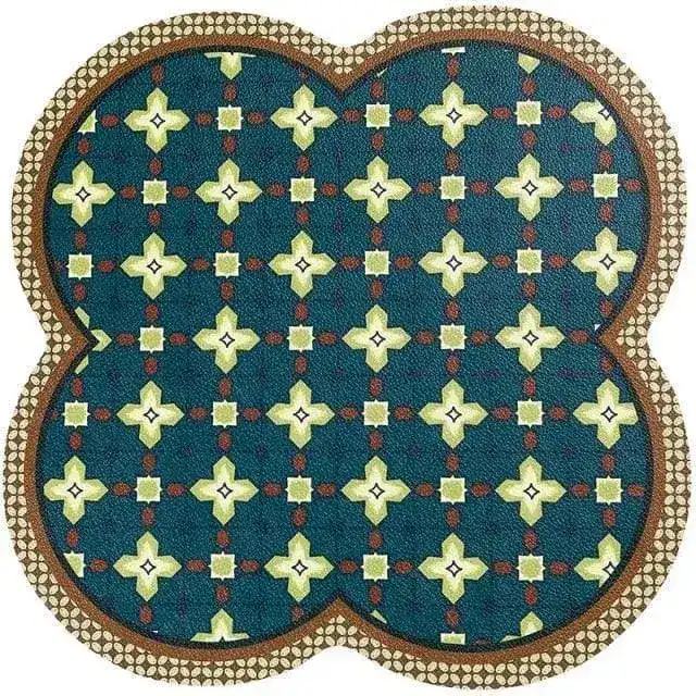 Faux Leather Chrysanthème Placemats - Set of 2 - Image 8