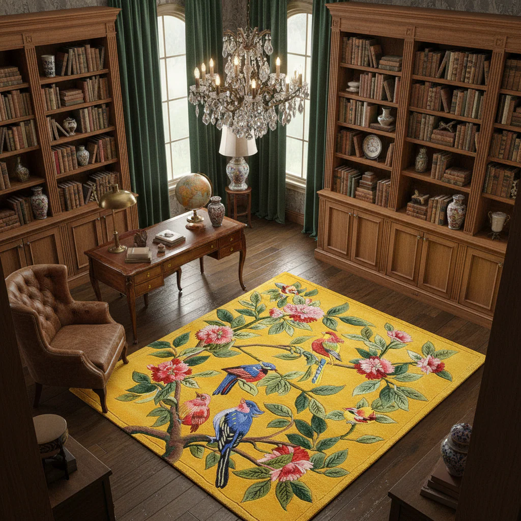 Feathered Friends Hand Tufted Rug - Image 2