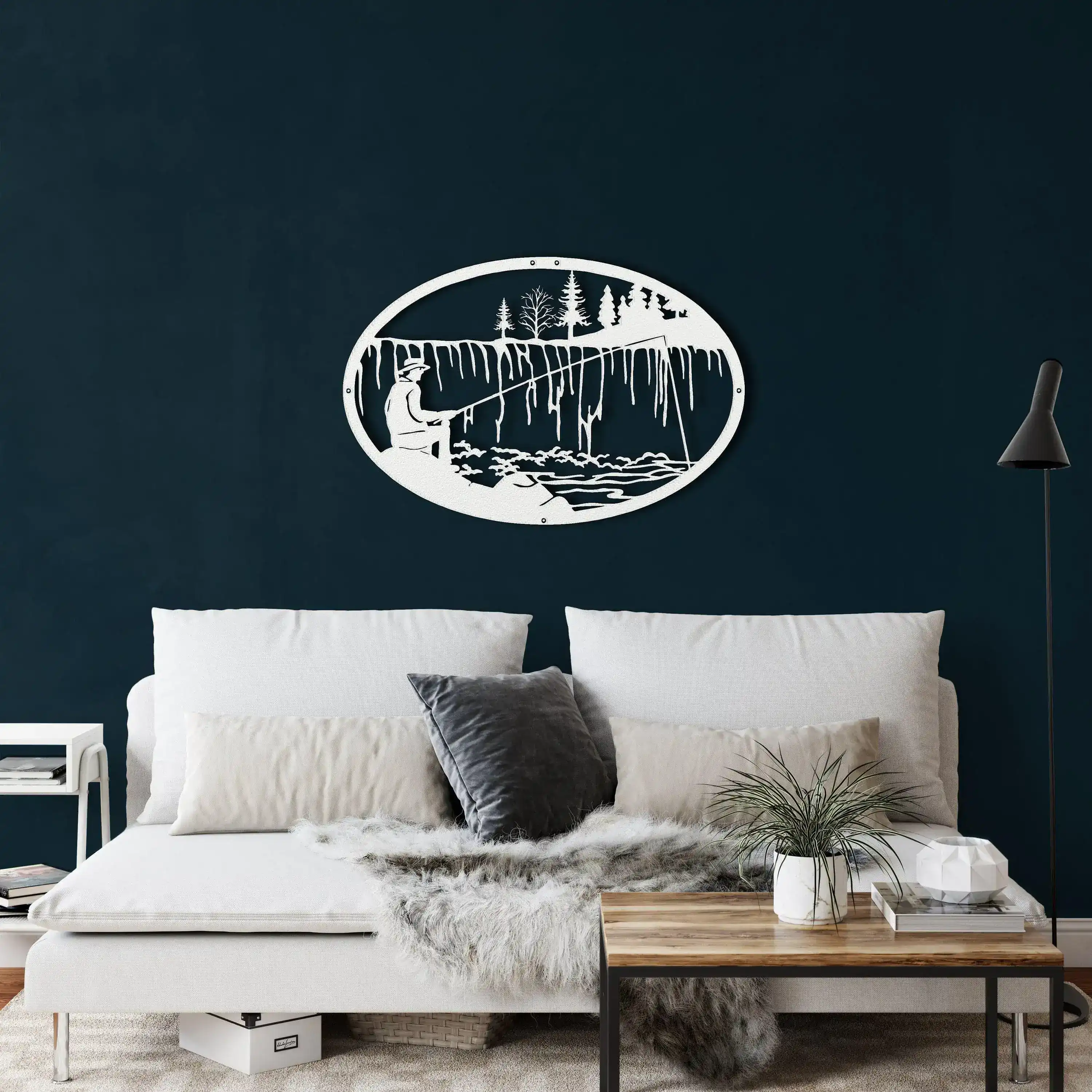 Fisherman Metal Wall Art - Image 8