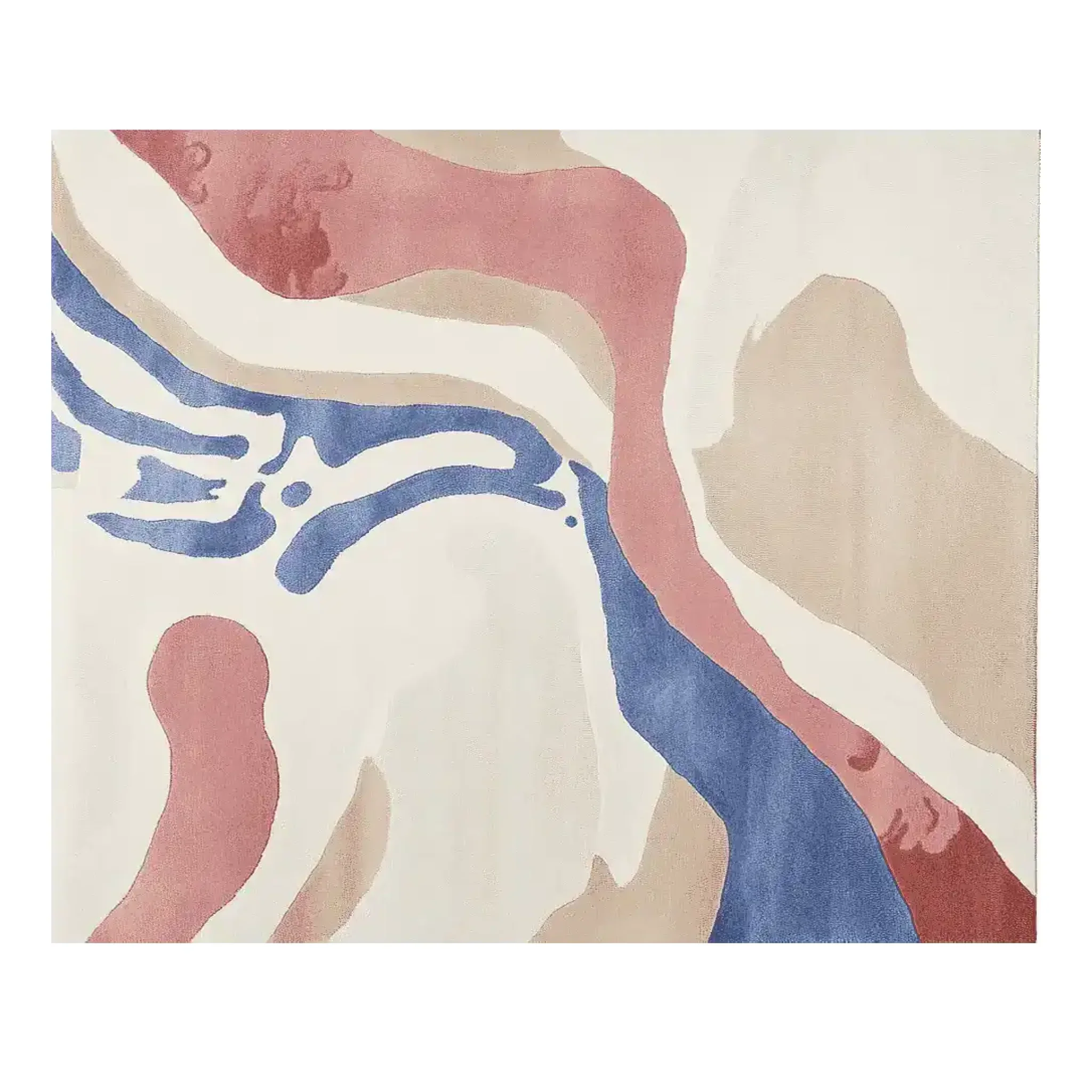Floating Form Echo Hand Tufted Rug - Image 3