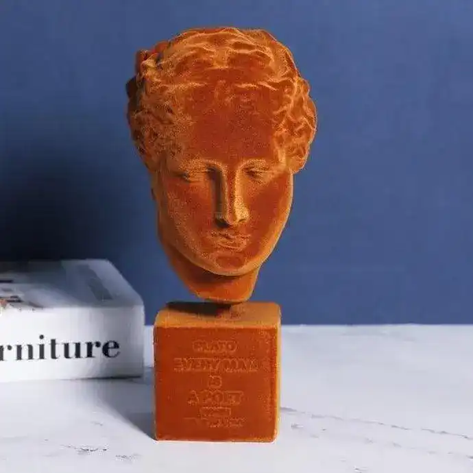 Flocking Greek Goddess Sculpture - Image 3