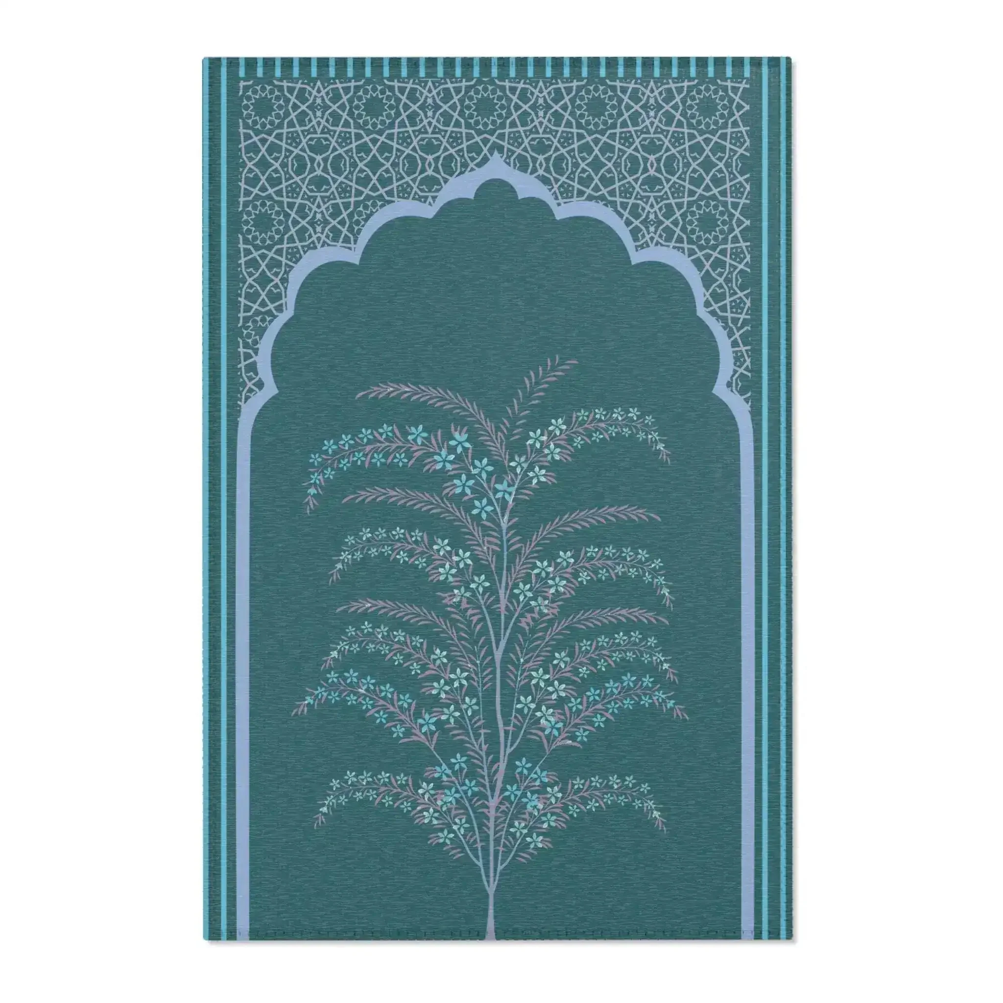 Floral Archway Boho Accent Rug - Image 2