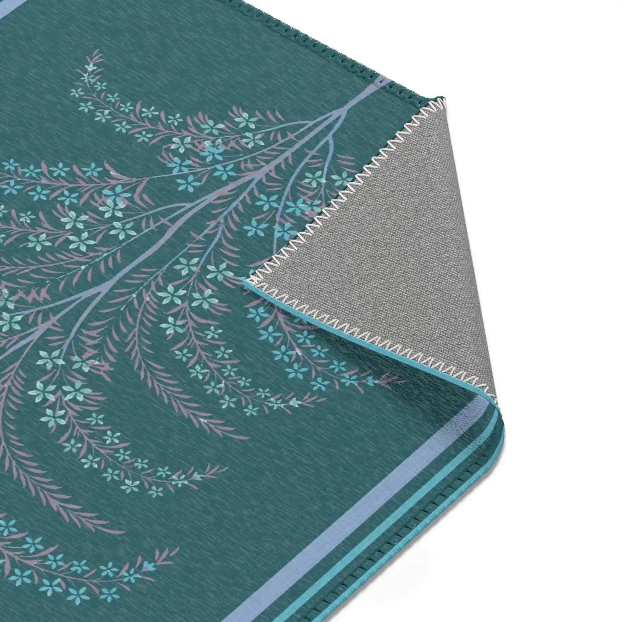 Floral Archway Boho Accent Rug - Image 6