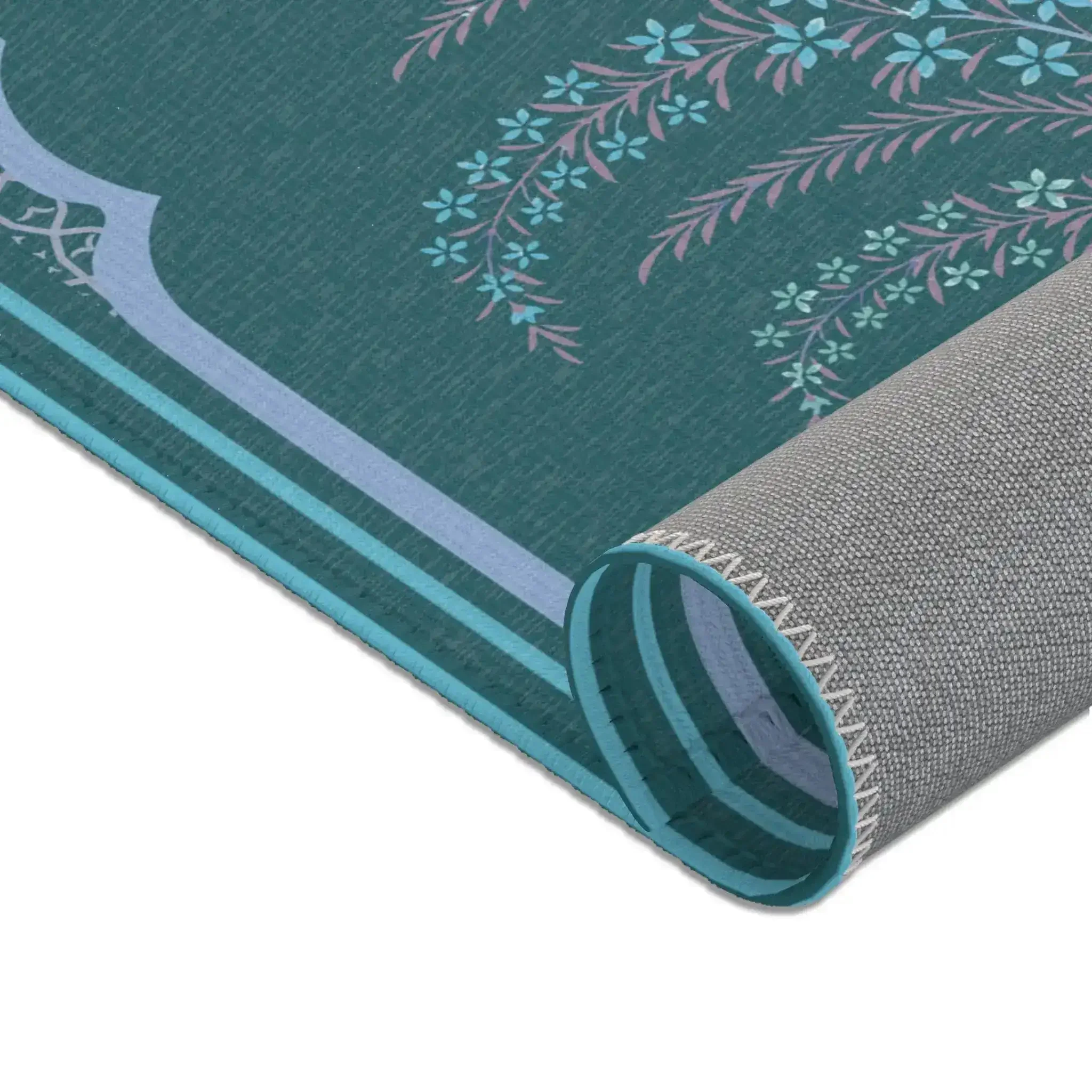 Floral Archway Boho Accent Rug - Image 7
