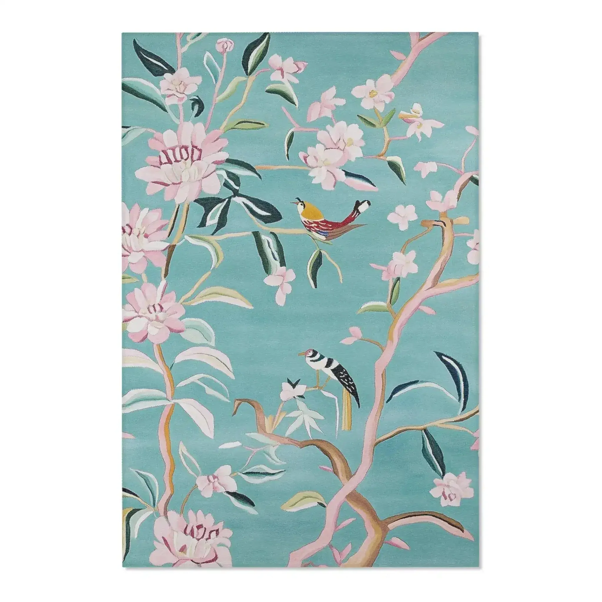 Floral Birds Accent Rug - Image 3