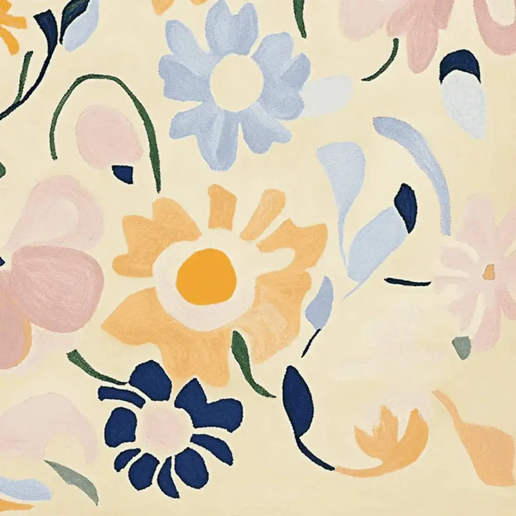 Floral Dance Memory Hand Tufted Rug - Image 5