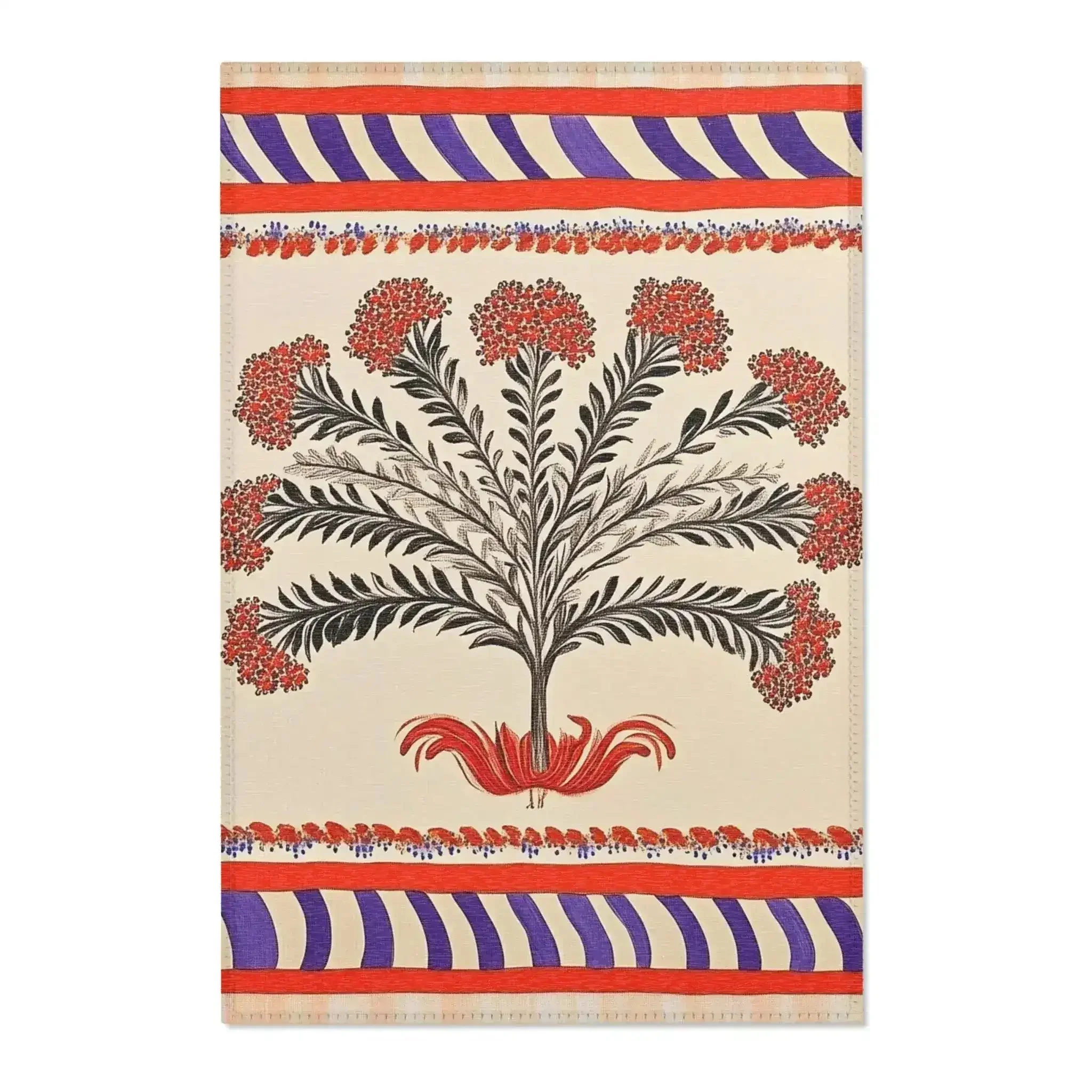 Floral Majesty Palm Accent Rug - Image 3