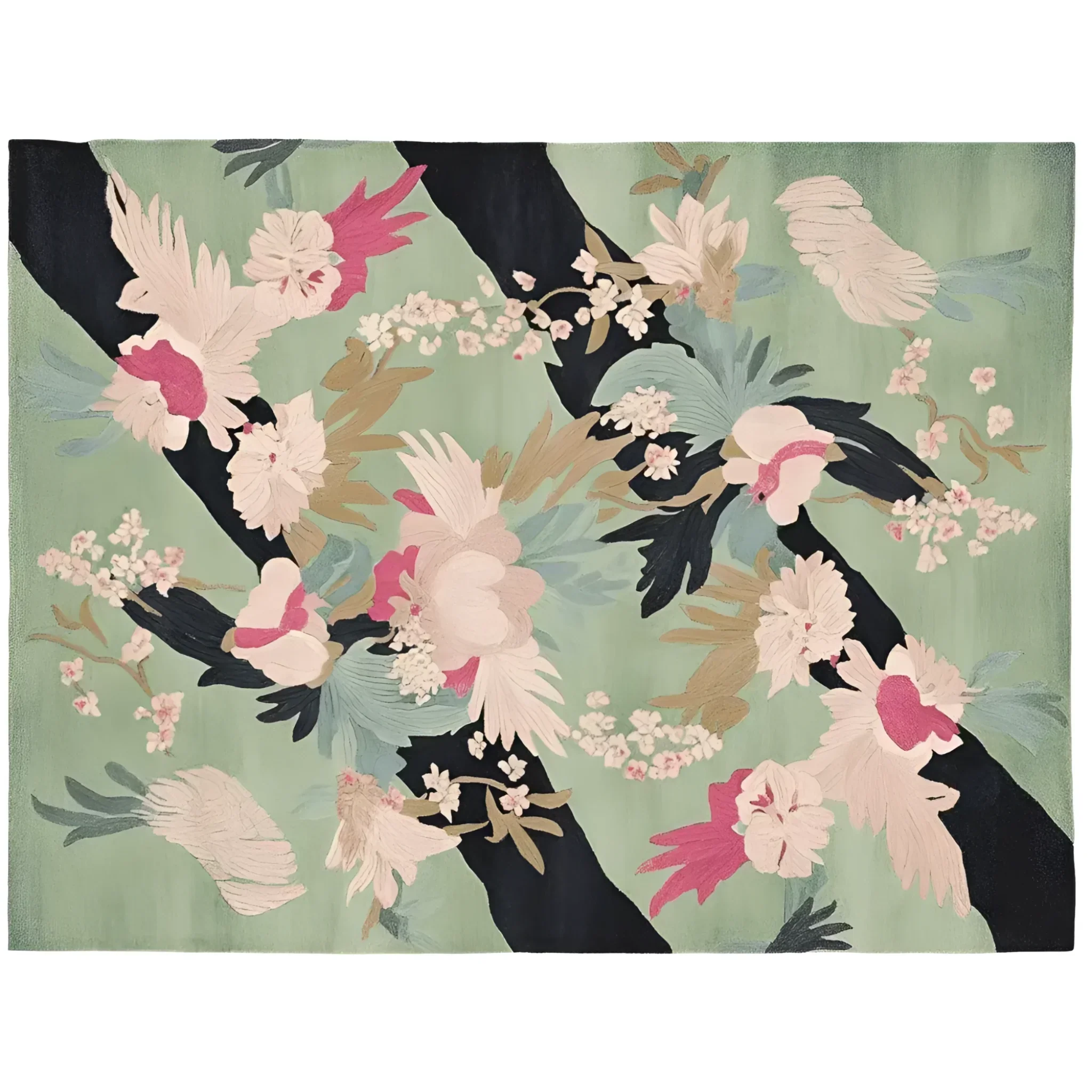 Floral Muse Trail Hand Tufted Rug - Image 4
